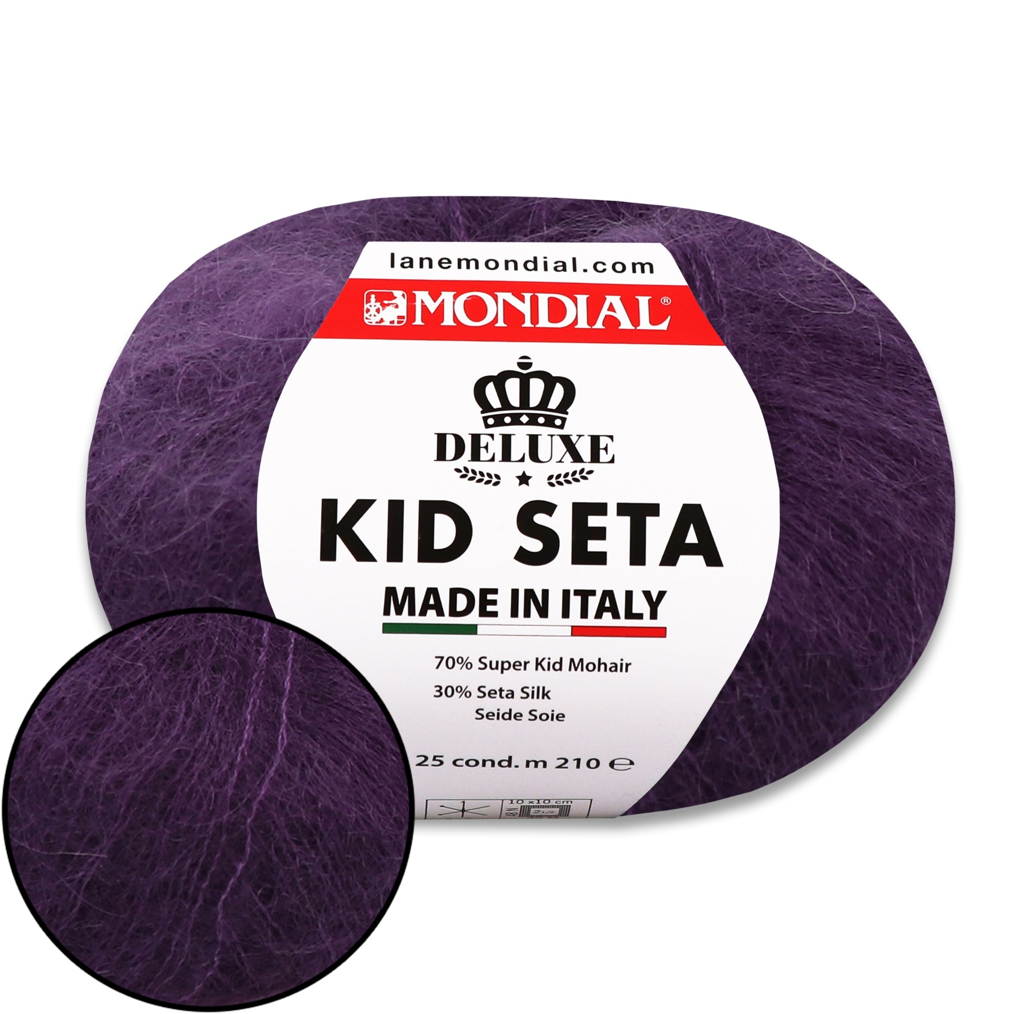 Mondial Kid Seta, 27 colors, 0.88 oz / 230 yds