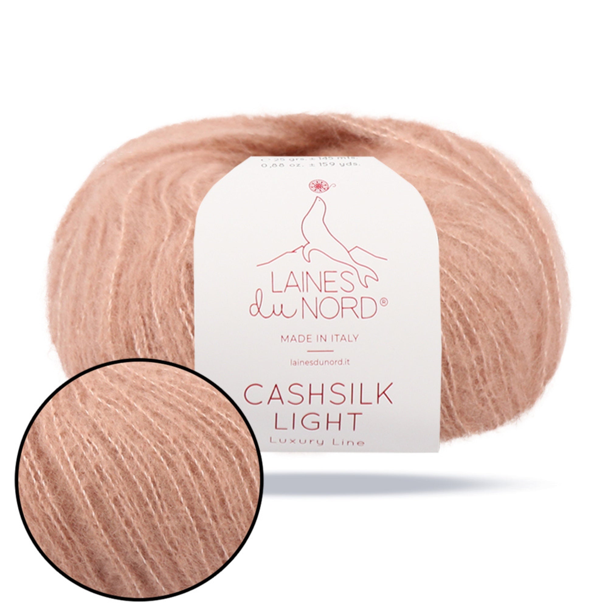 Laines du Nord Cashsilk Light, 0.88 oz / 145 yds
