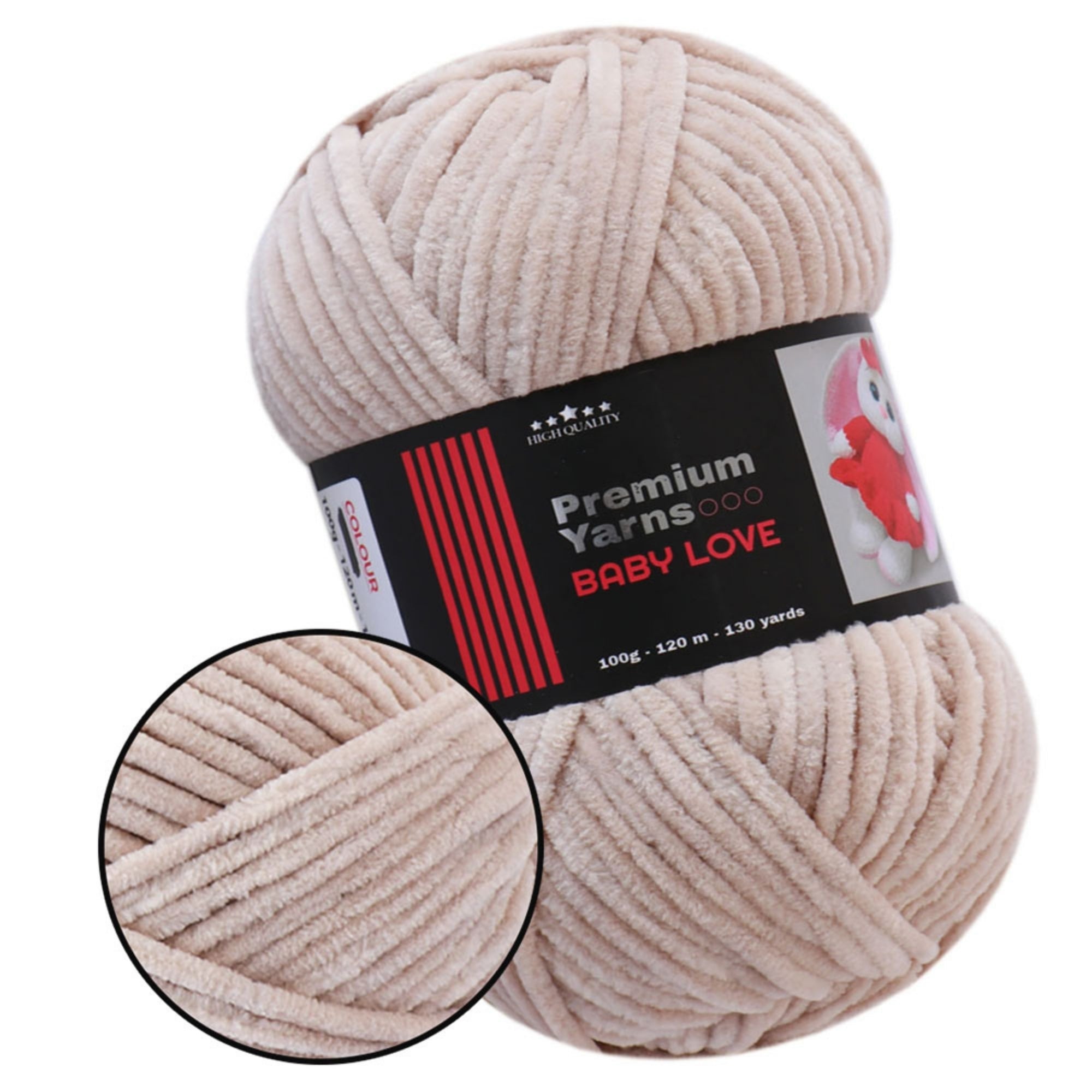 Premium Yarns Baby Love, 40 colors, 3.53 oz / 131 yds