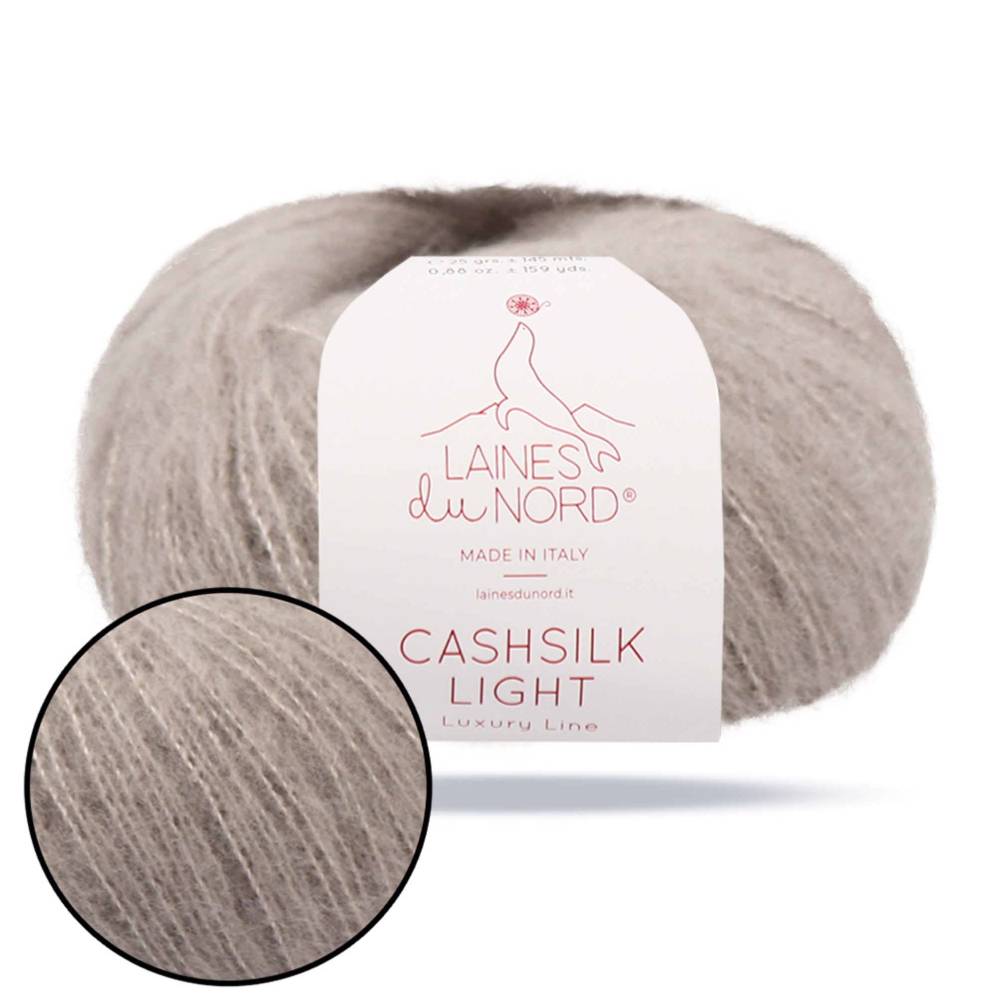 Laines du Nord Cashsilk Light, 0.88 oz / 145 yds