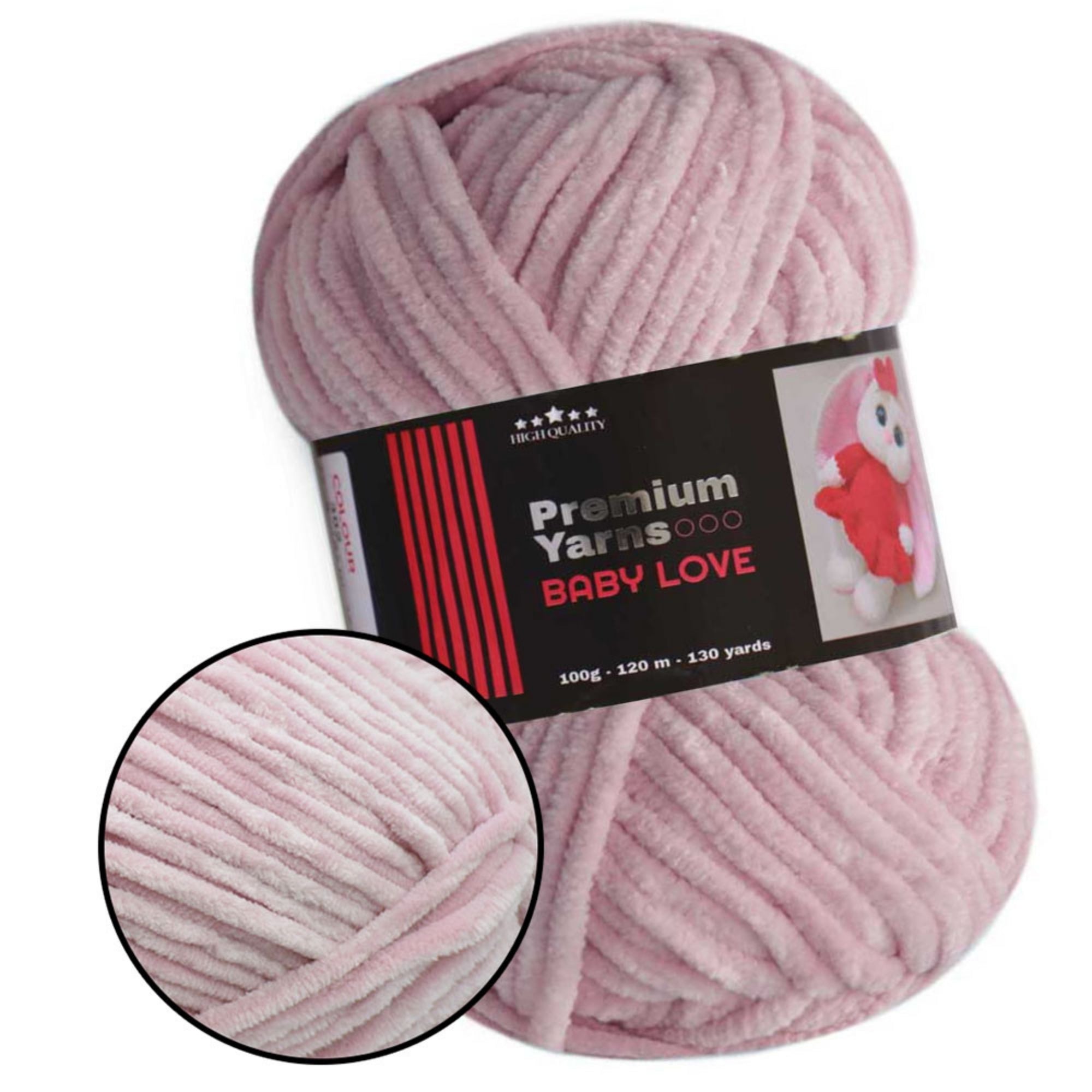 Premium Yarns Baby Love, 40 colors, 3.53 oz / 131 yds