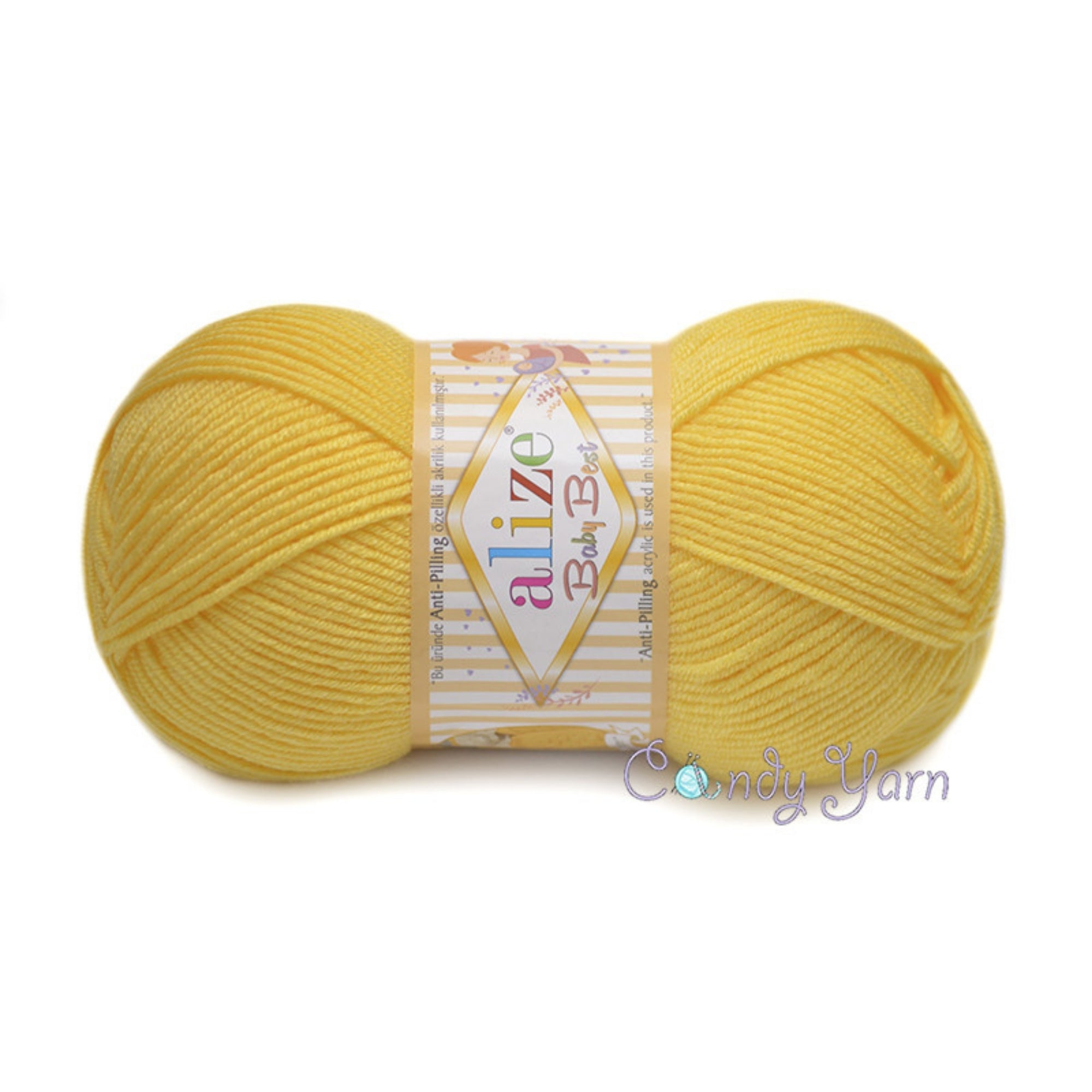 Alize Baby Best, 65 colors, 3.53 oz / 262 yds