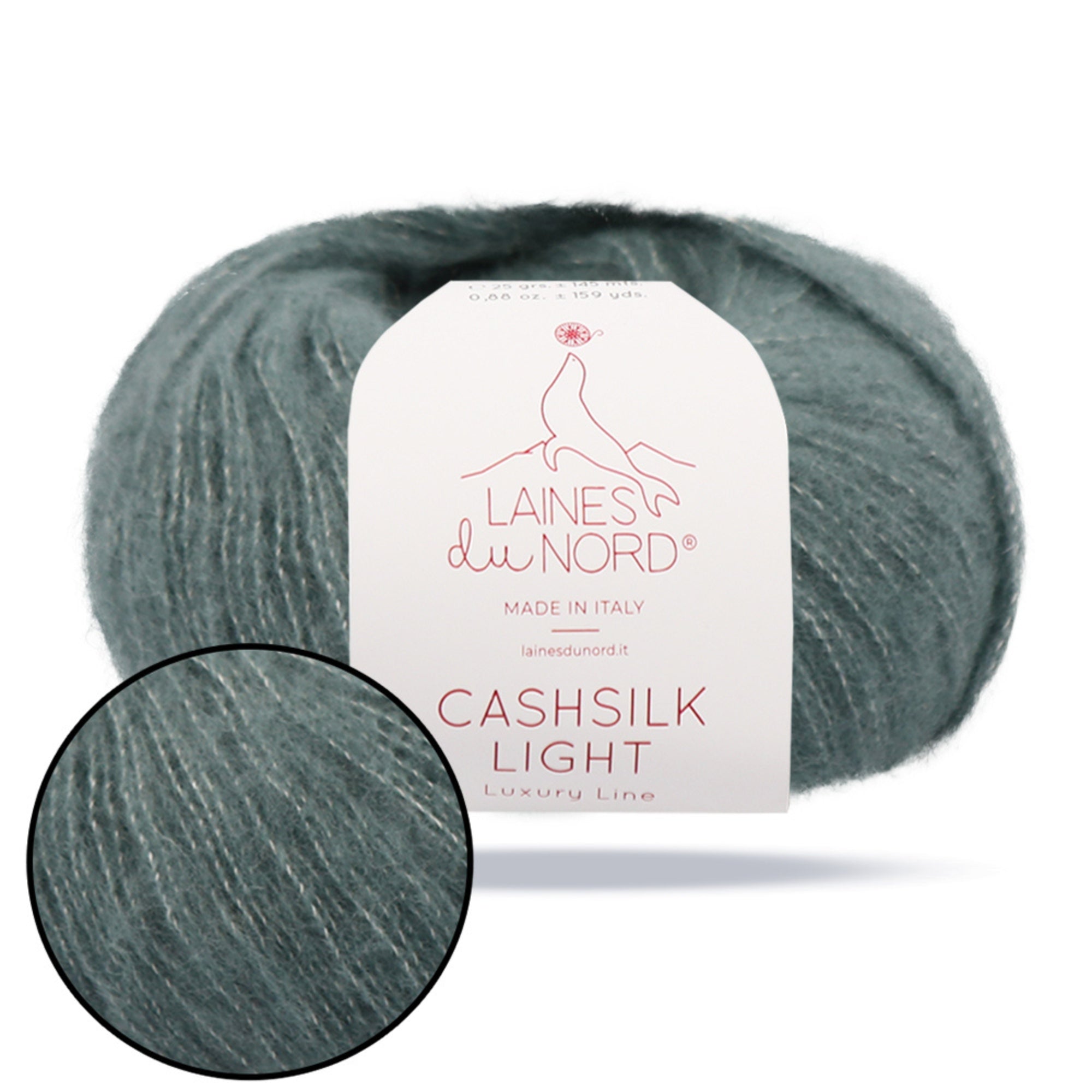 Laines du Nord Cashsilk Light, 0.88 oz / 145 yds