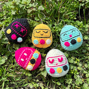 Tamagotchi Keychain Crochet Pattern (skill level Beginner)