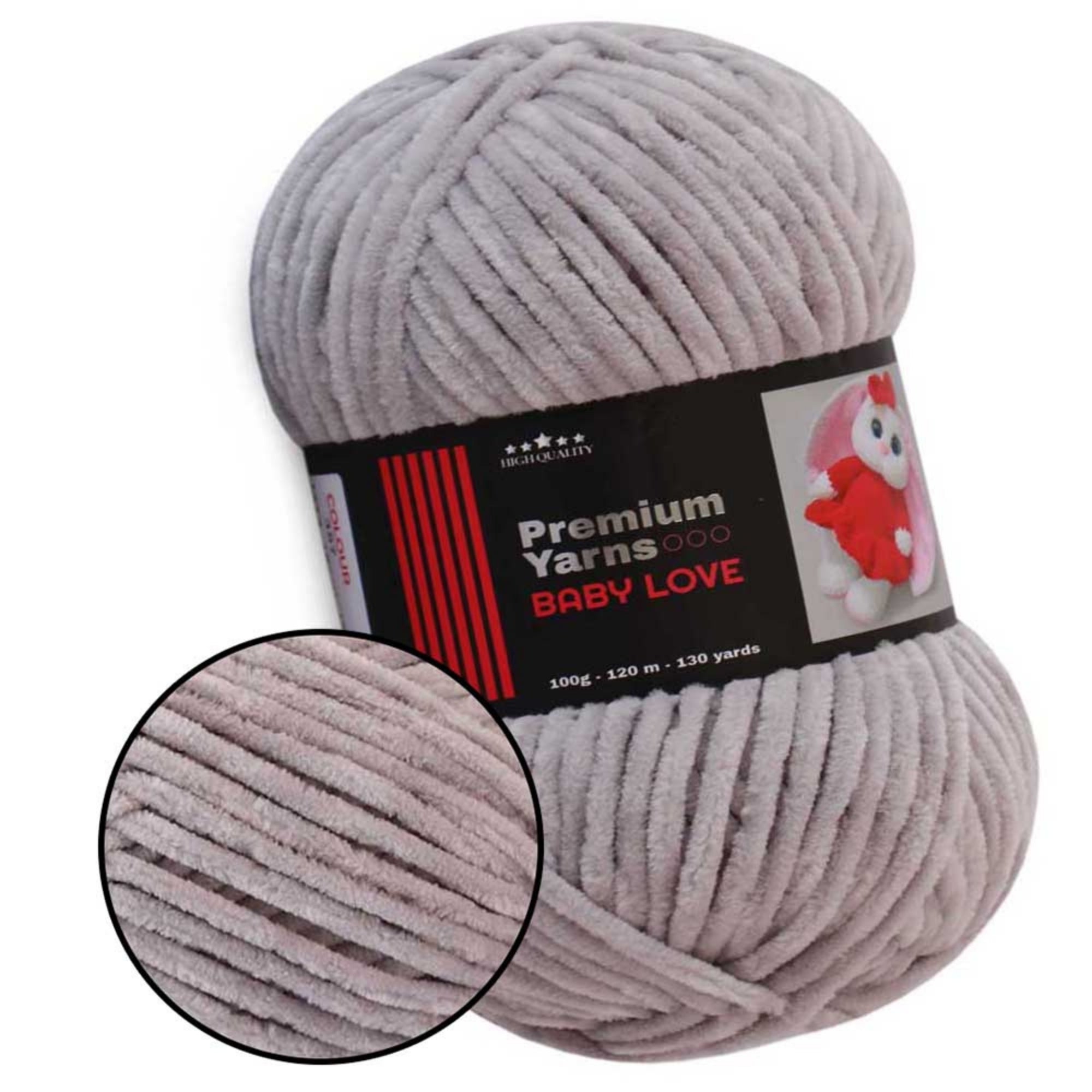 Premium Yarns Baby Love, 40 colors, 3.53 oz / 131 yds