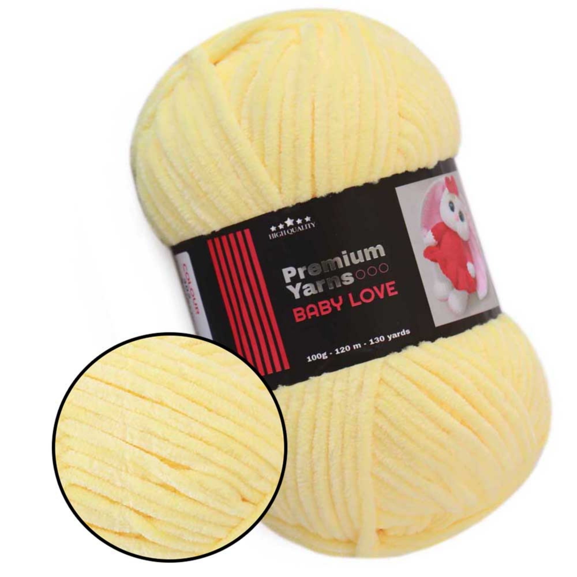 Premium Yarns Baby Love, 40 colors, 3.53 oz / 131 yds