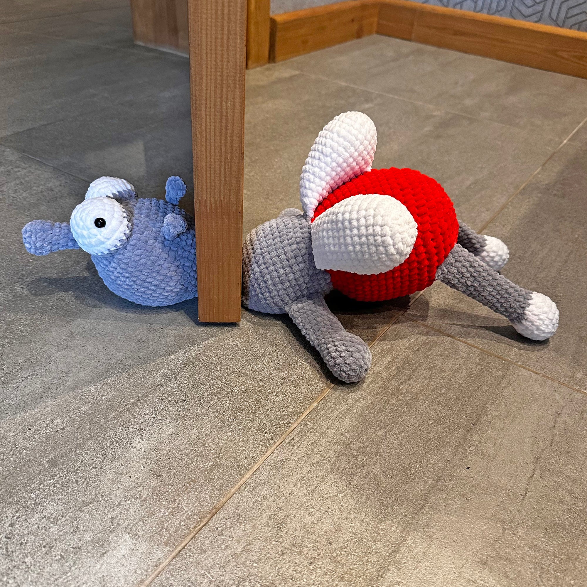 Mosquito Door Stopper Crochet Kit (skill level Beginner)