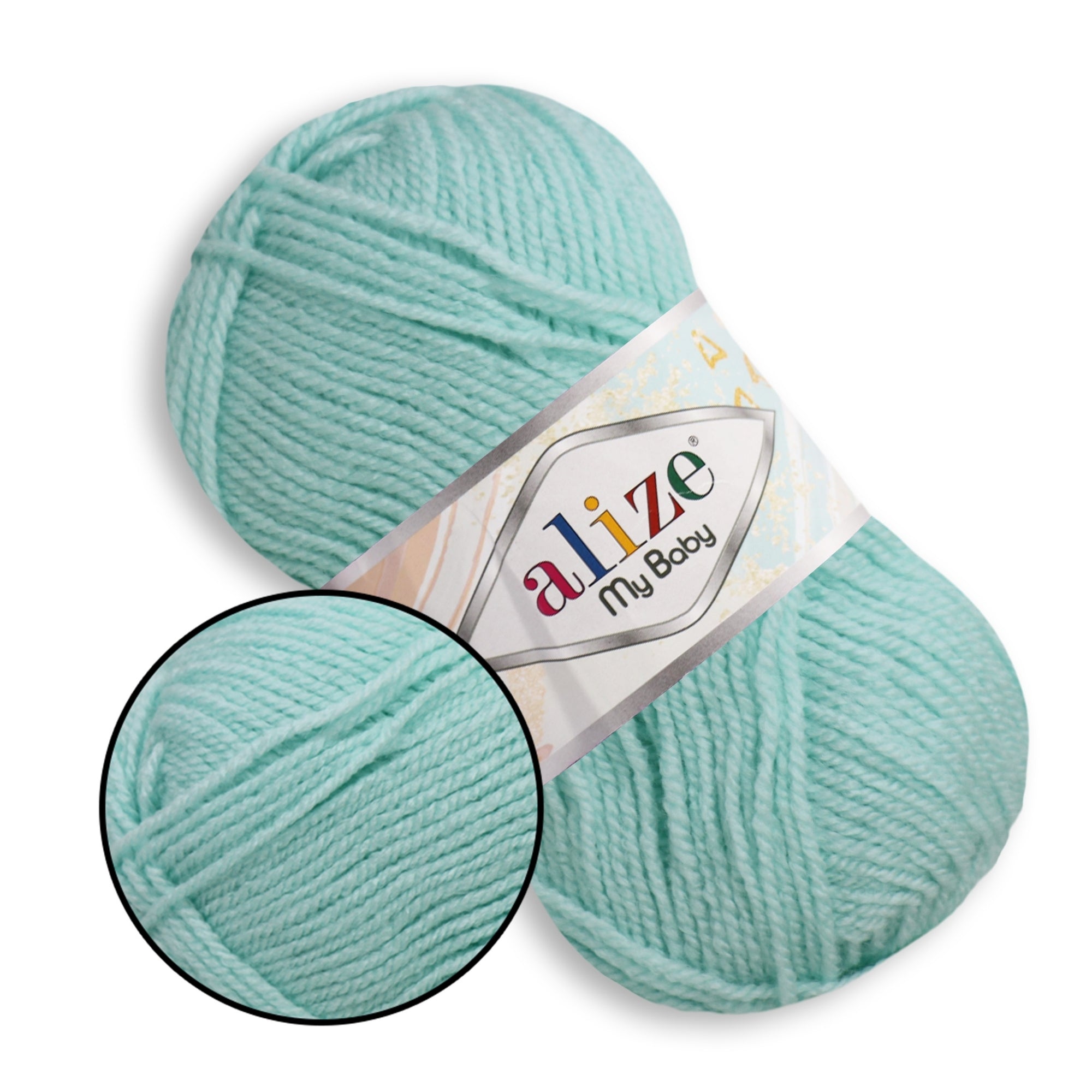 Alize My Baby, 42 colors, 4.1 oz / 394 yds