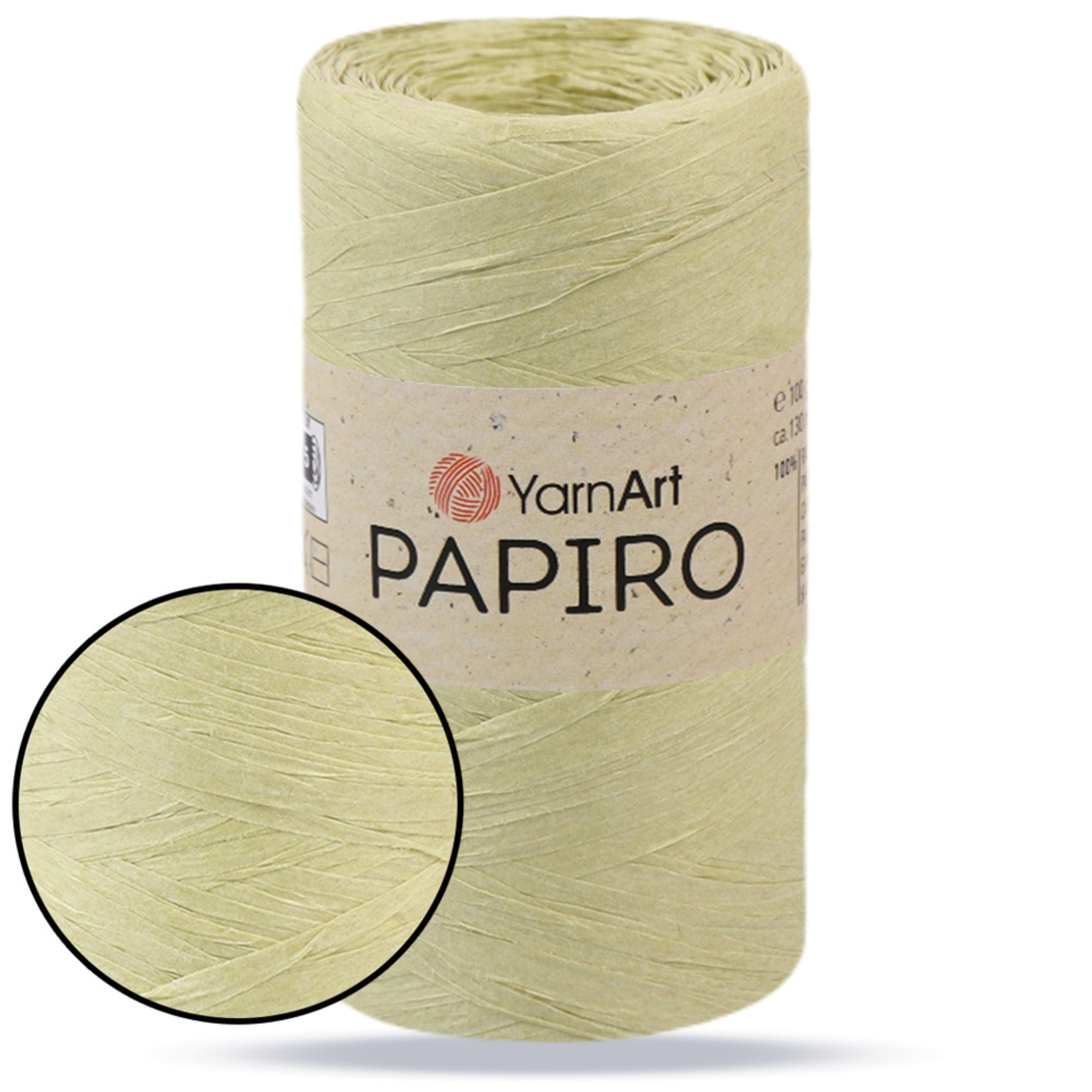 YarnArt Papiro, 22 colors, 3.5 oz / 142 yds