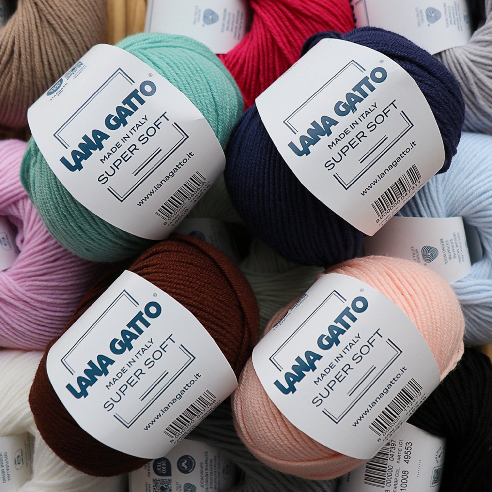 Lana Gatto Super Soft, 15 colors, 1.76 oz / 137 yds