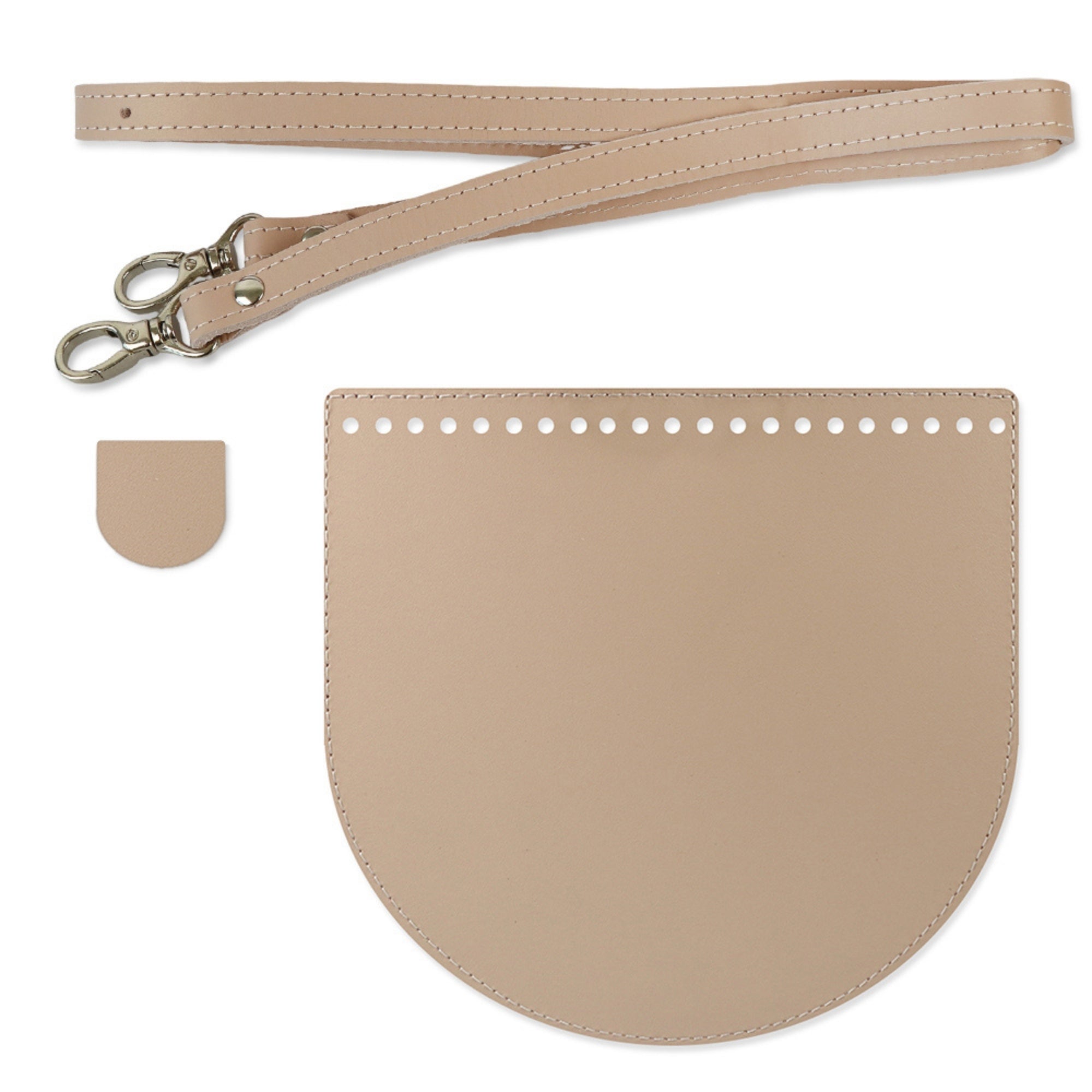 Oreo genuine leather bag set