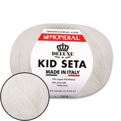 Mondial Kid Seta, 27 colors, 0.88 oz / 230 yds