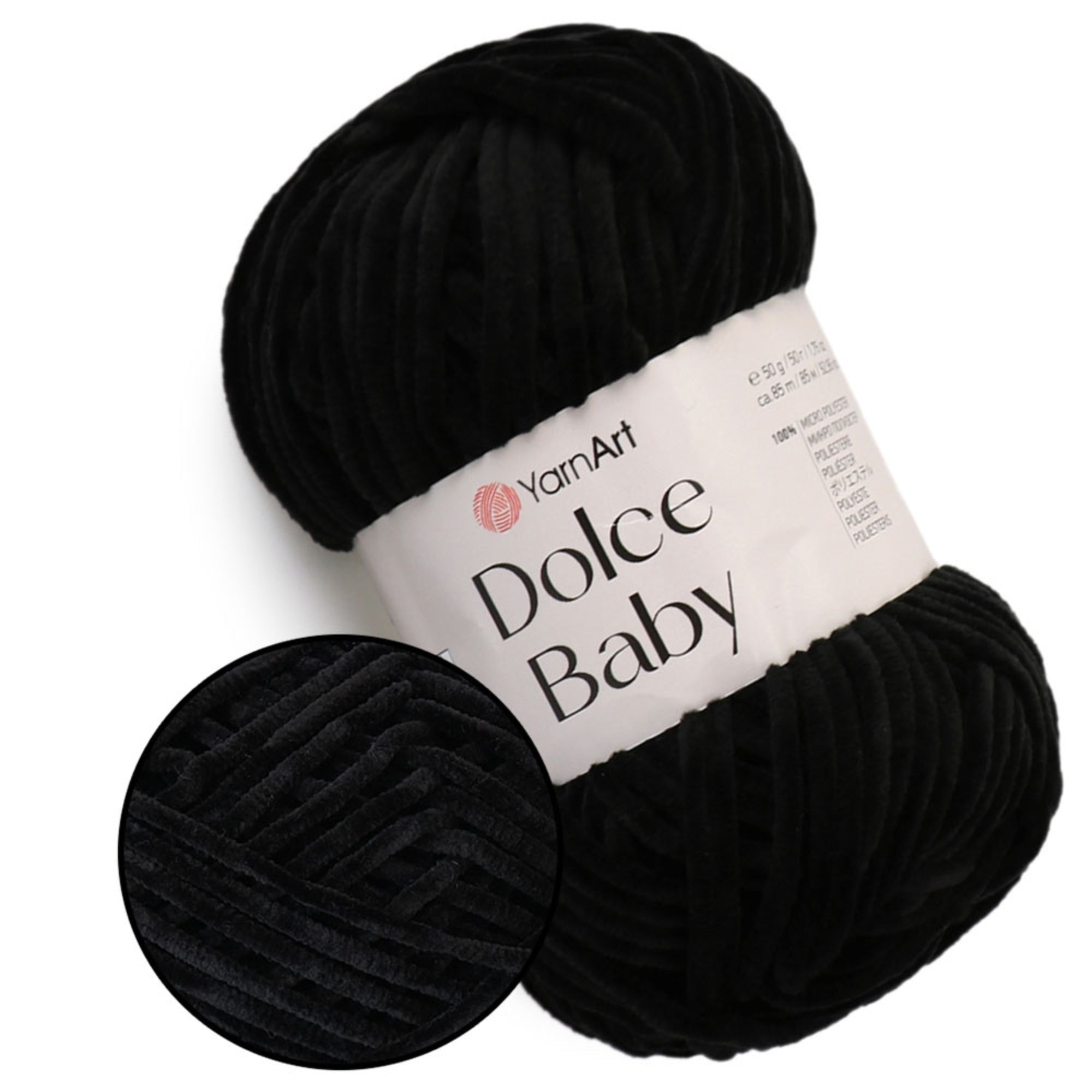 YarnArt Dolce Baby, 29 colors, 1.76 oz / 93 yds