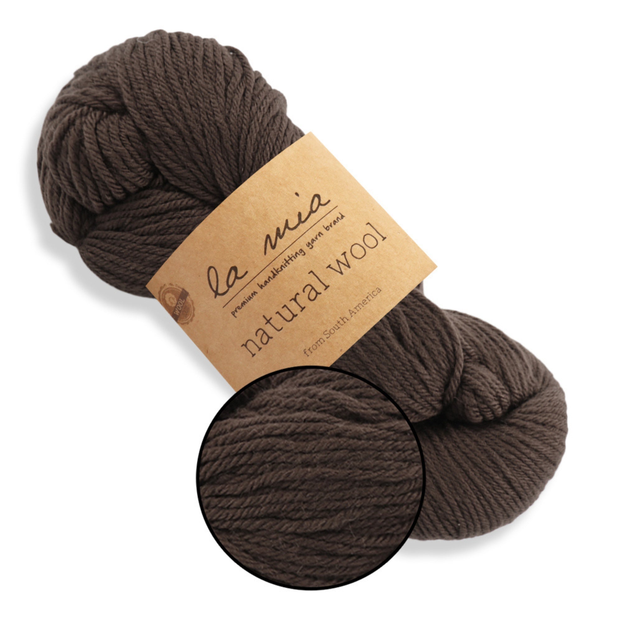 La Mia Natural Wool, 11 colors, 3.52 oz / 219 yds