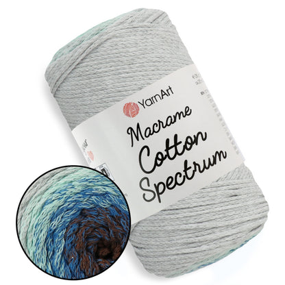 YarnArt Macrame Cotton Spectrum, 18 colors, 8.8 oz / 246 yds
