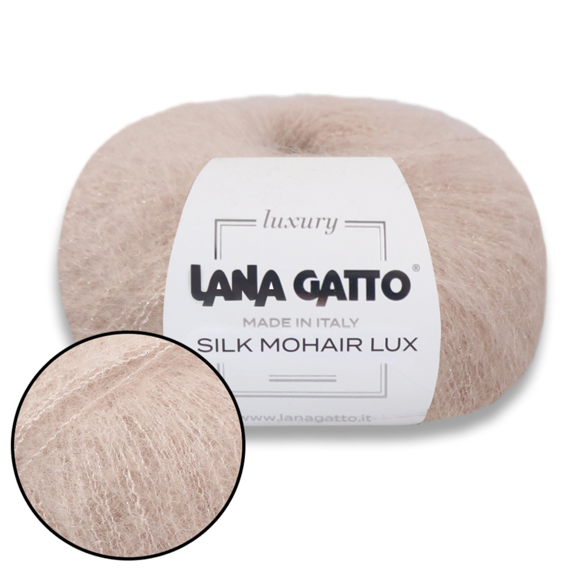 Lana Gatto Silk Mohair Lux, 7 colors, 0.88 oz / 230 yds