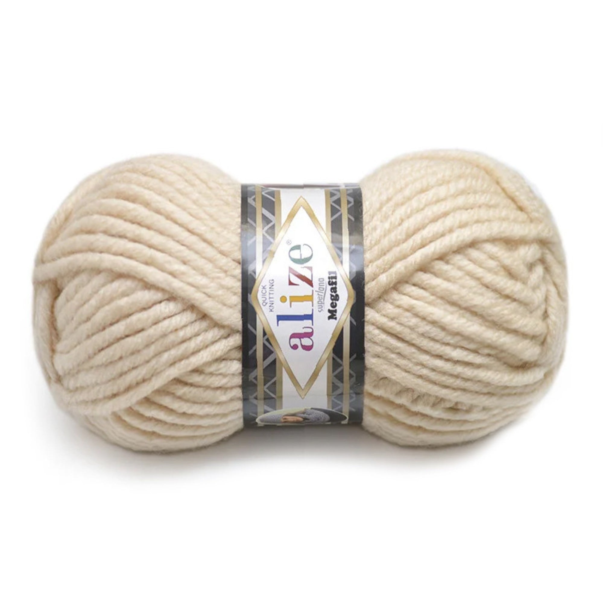 Alize Megafil Super Lana, 16 colors, 3.5 oz / 60 yds