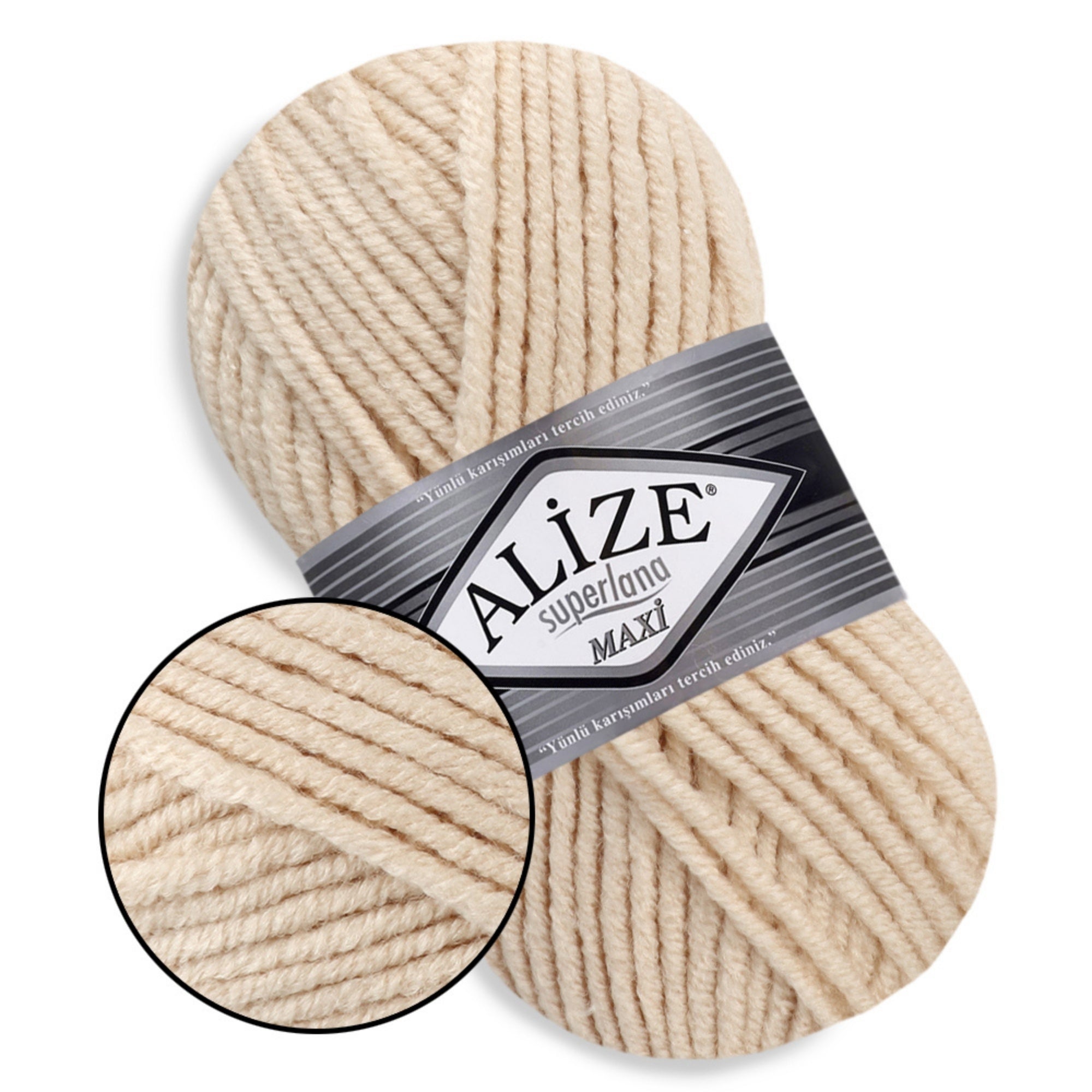 Alize Super Lana Maxi, 3.53 oz / 109 yds