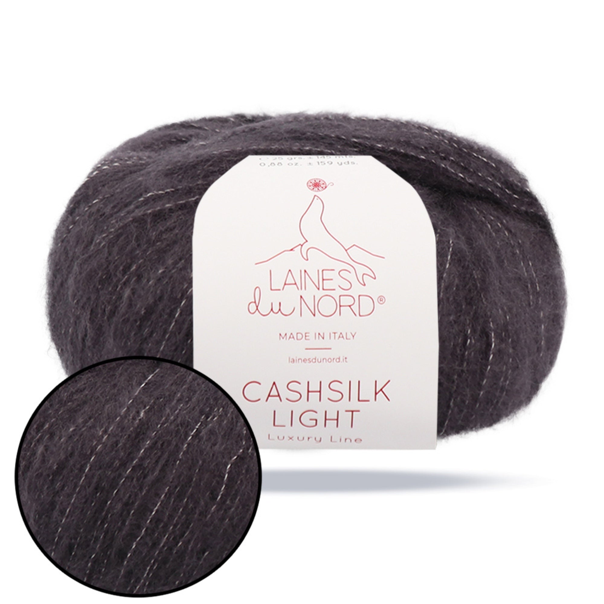 Laines du Nord Cashsilk Light, 0.88 oz / 145 yds
