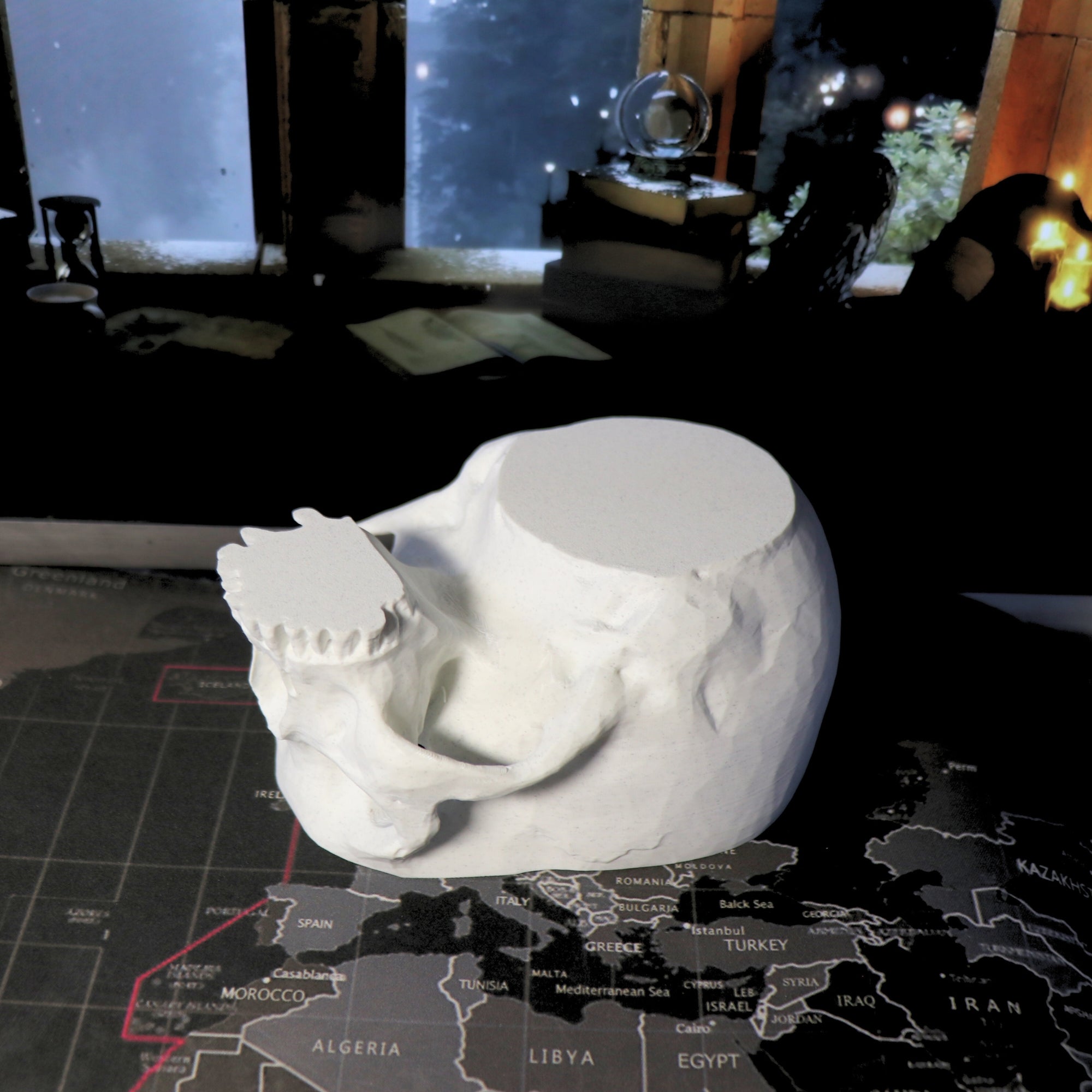 Skull Yarn bowl