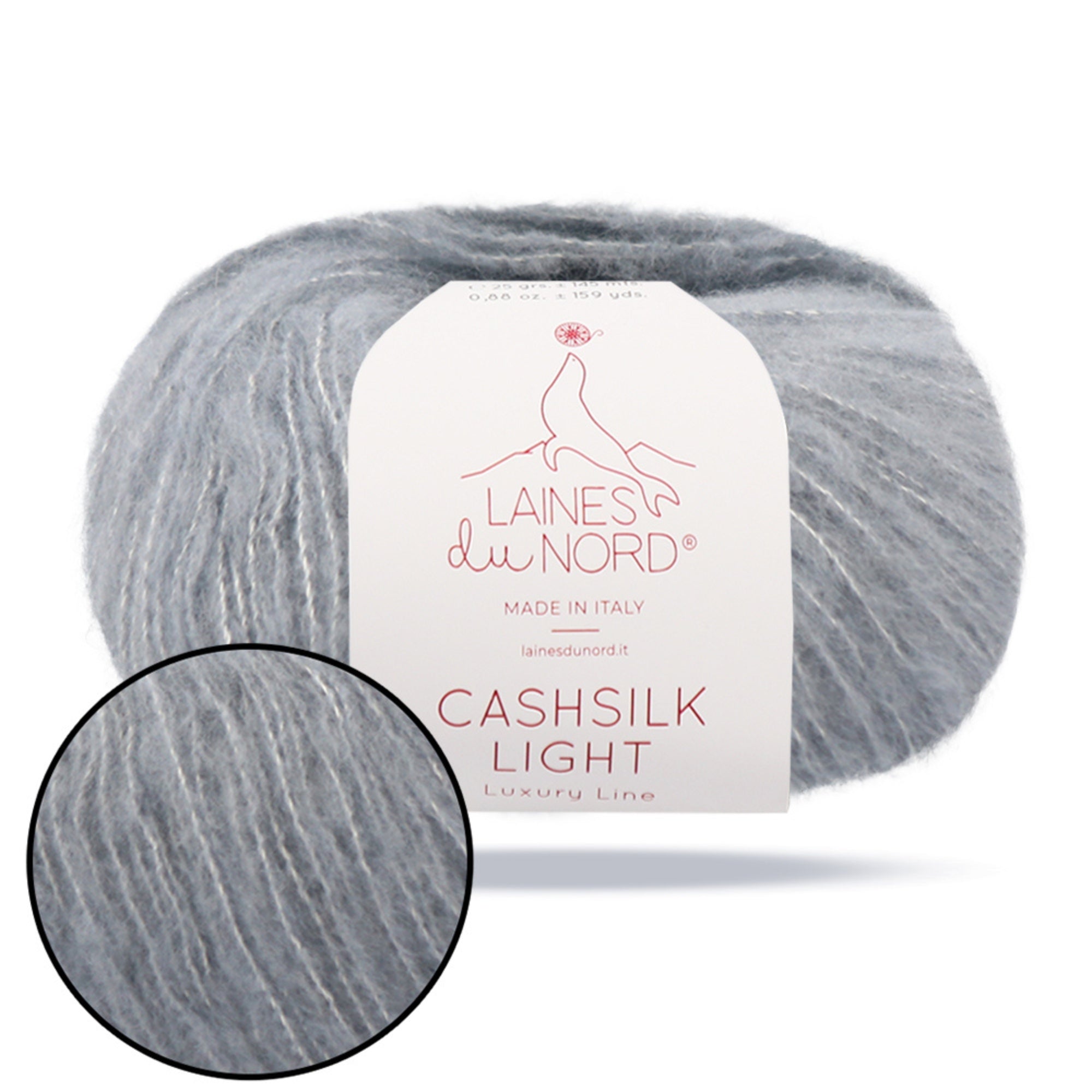 Laines du Nord Cashsilk Light, 0.88 oz / 145 yds