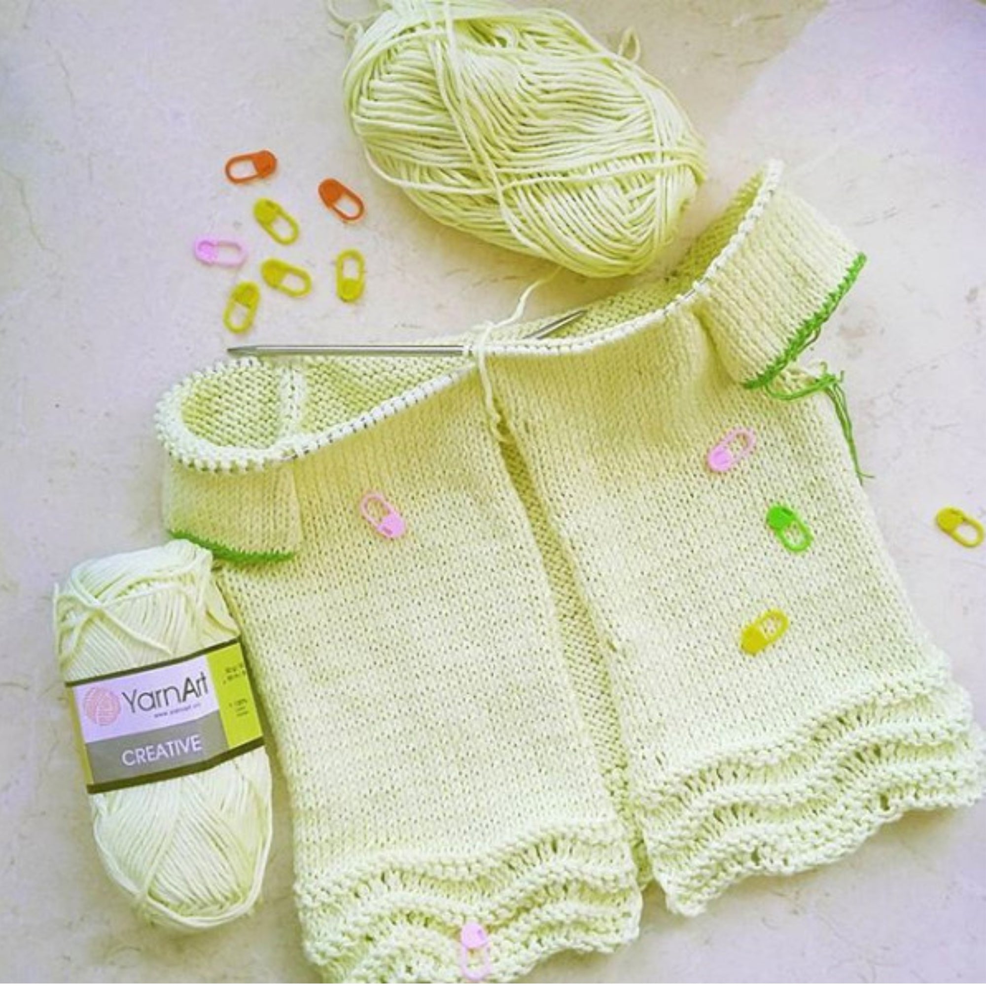 YarnArt Creative, 27 colours, 1.76 oz / 82 yds