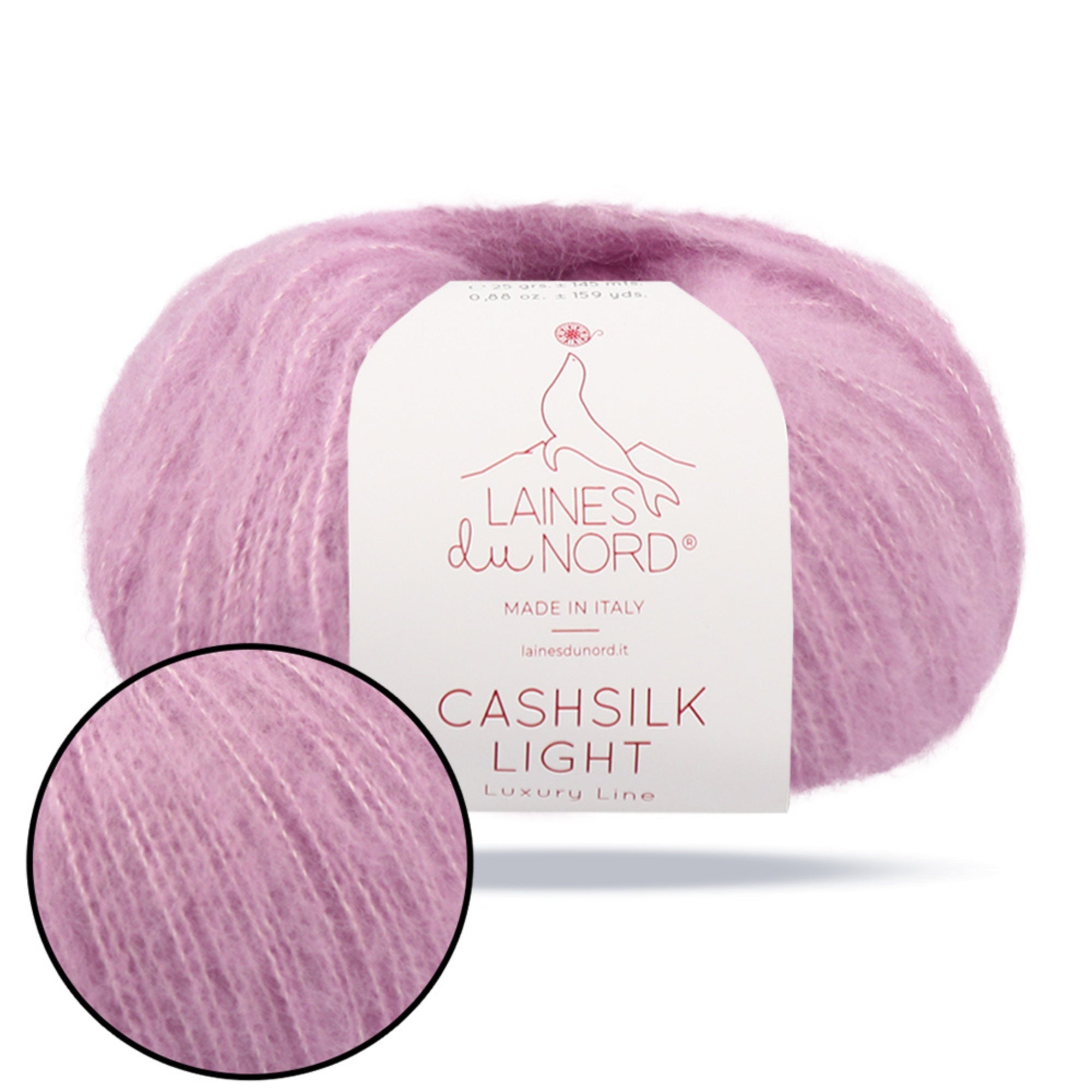 Laines du Nord Cashsilk Light, 0.88 oz / 145 yds