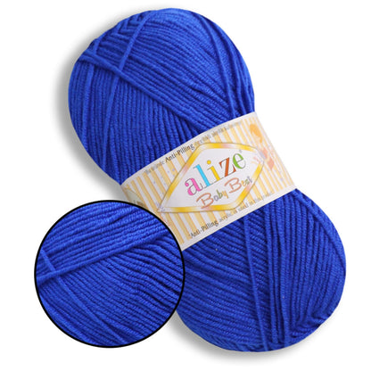 Alize Baby Best, 65 colors, 3.53 oz / 262 yds