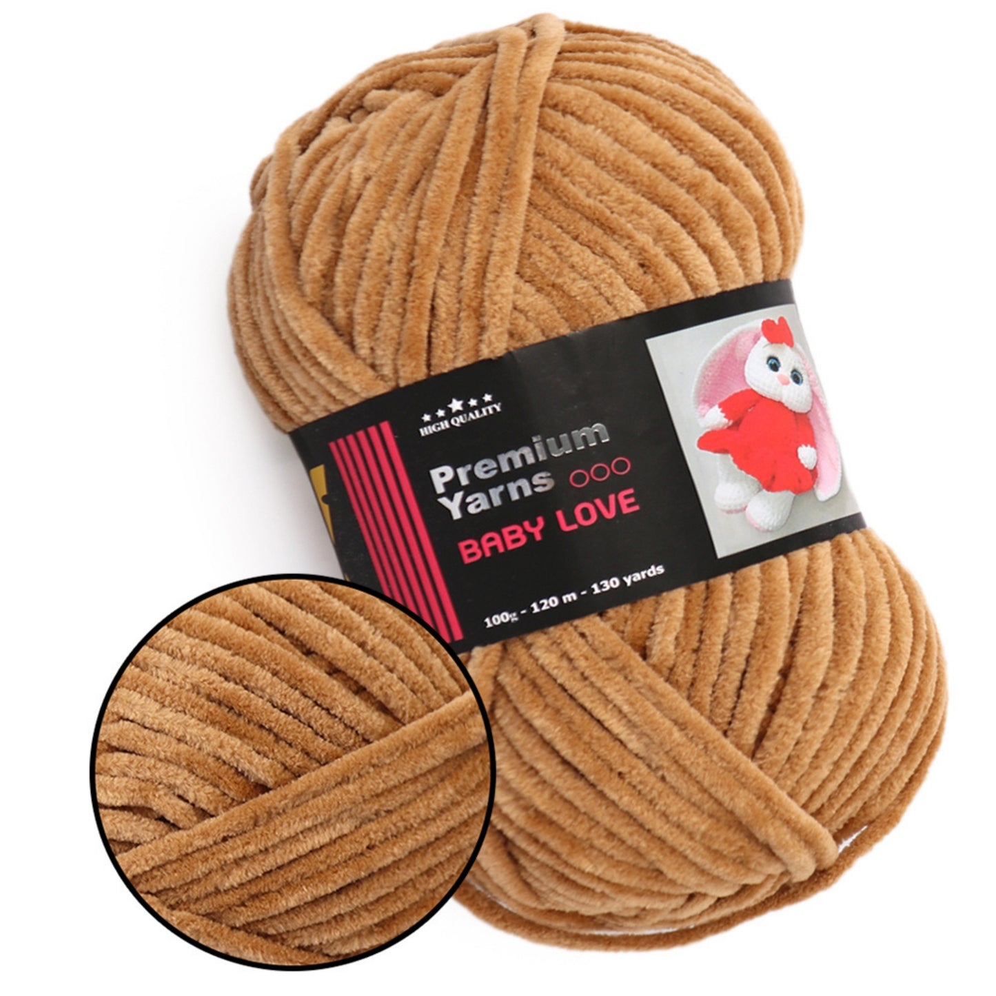 Premium Yarns Baby Love, 40 colors, 3.53 oz / 131 yds