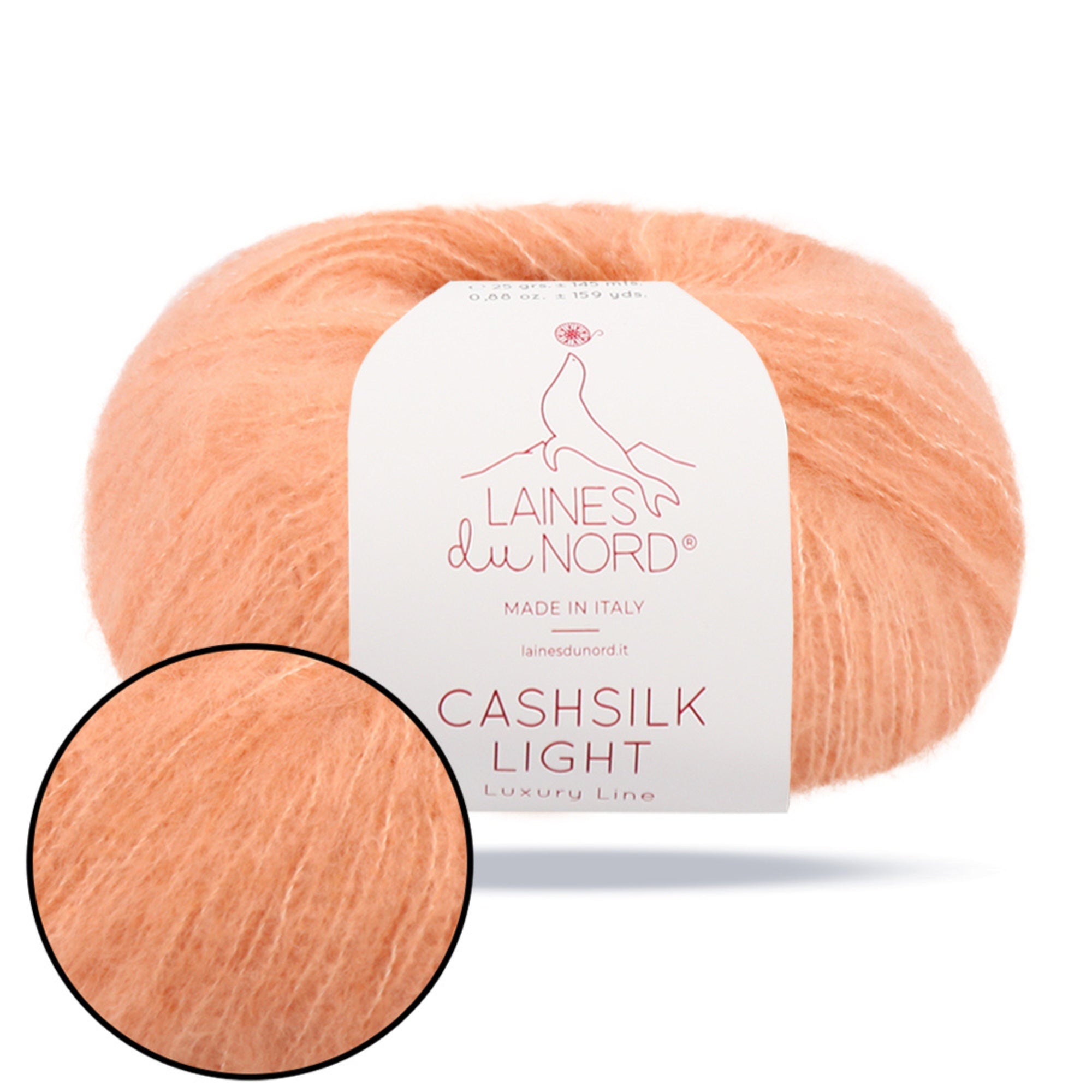 Laines du Nord Cashsilk Light, 0.88 oz / 145 yds