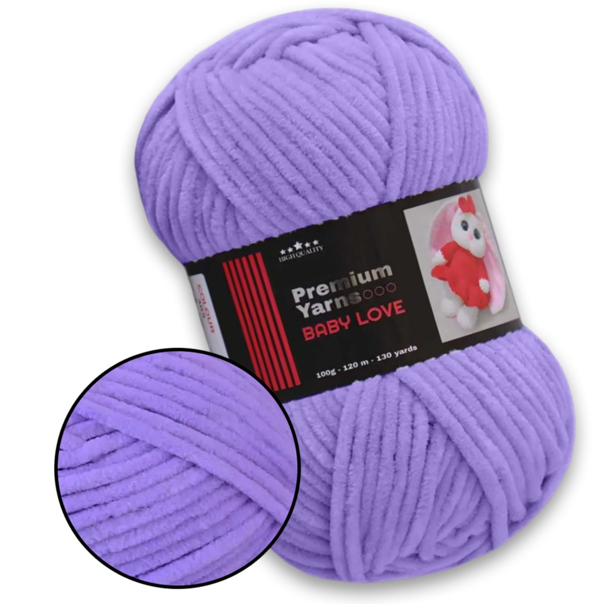 Premium Yarns Baby Love, 40 colors, 3.53 oz / 131 yds