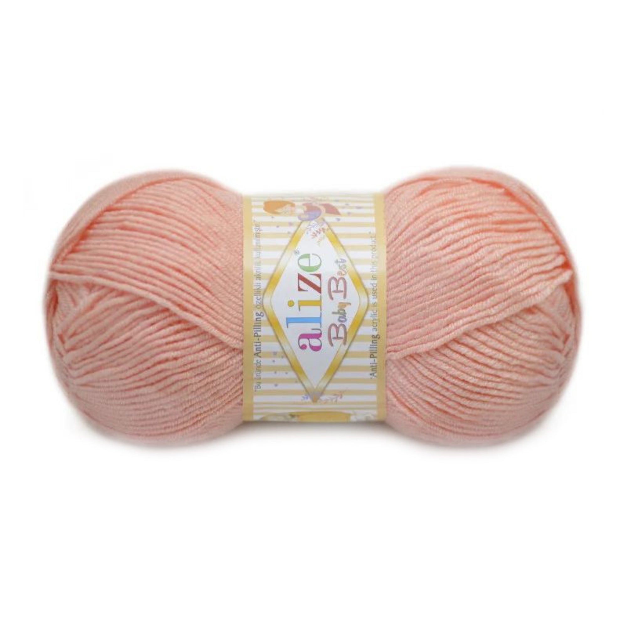 Alize Baby Best, 65 colors, 3.53 oz / 262 yds
