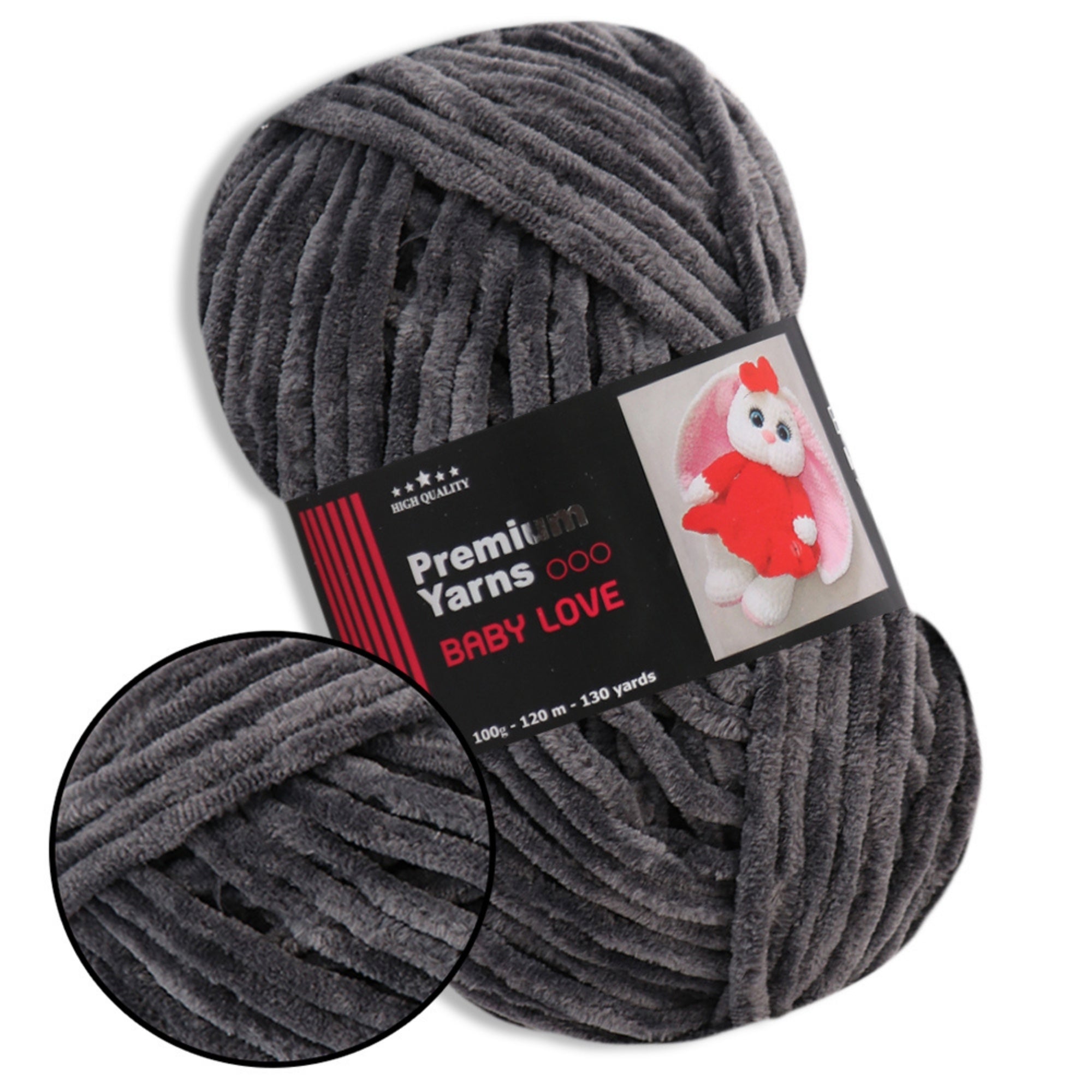 Premium Yarns Baby Love, 40 colors, 3.53 oz / 131 yds