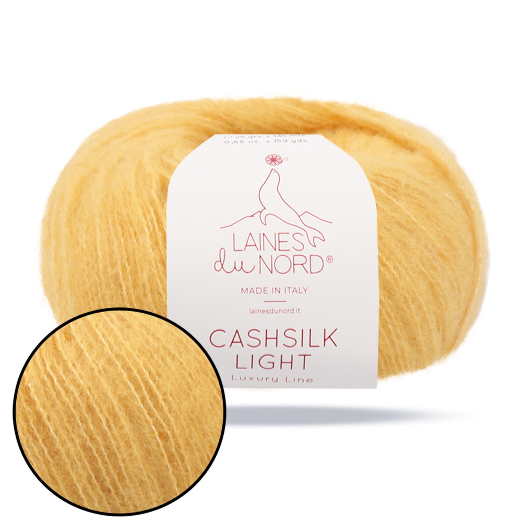 Laines du Nord Cashsilk Light, 0.88 oz / 145 yds