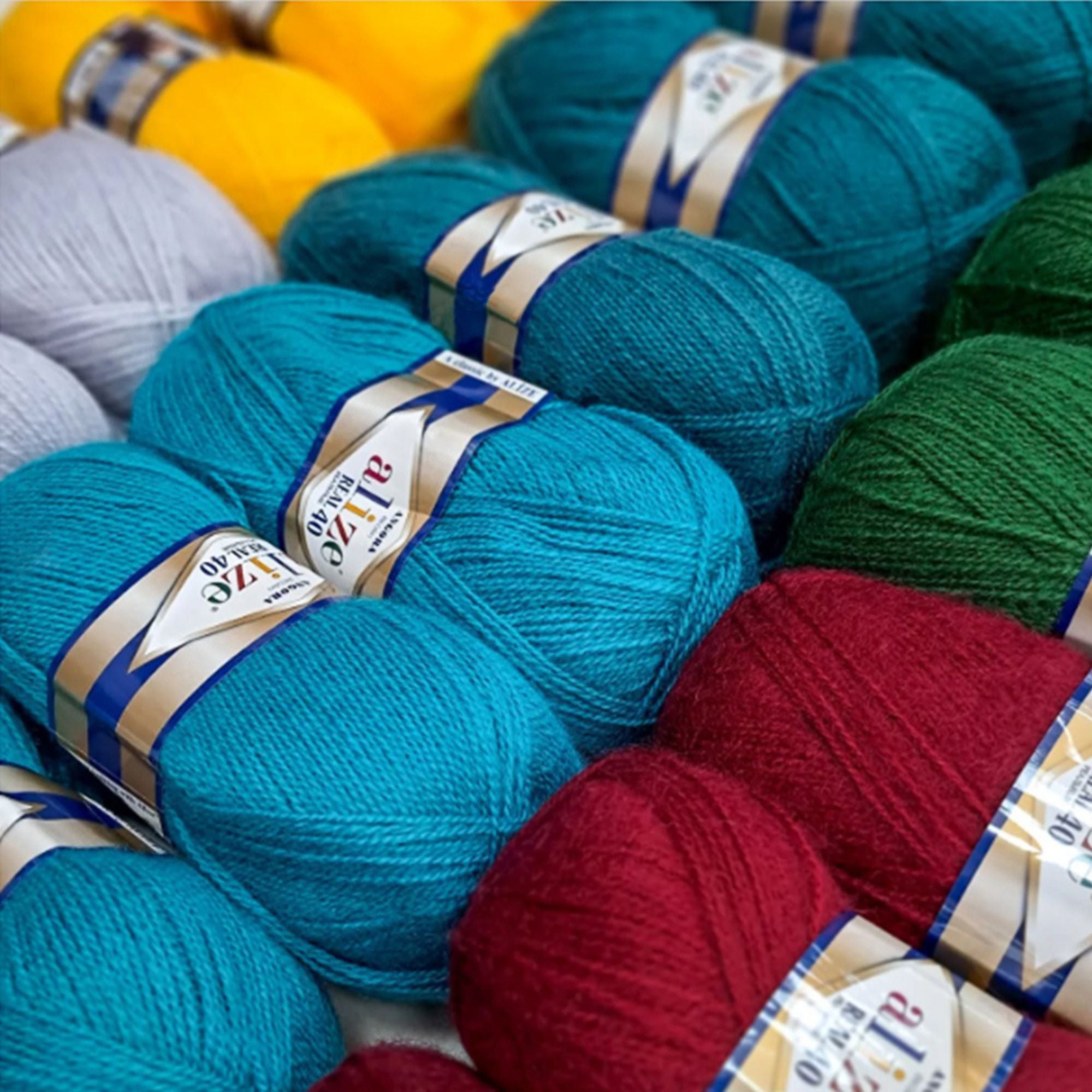 Alize Angora Real 40, 36 colors, 3.5 oz / 525 yds