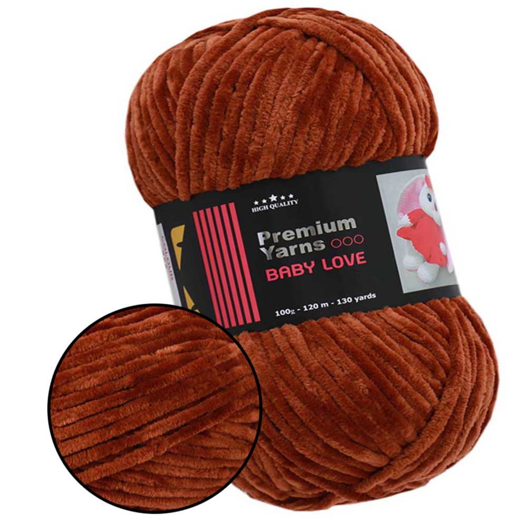 Premium Yarns Baby Love, 40 colors, 3.53 oz / 131 yds