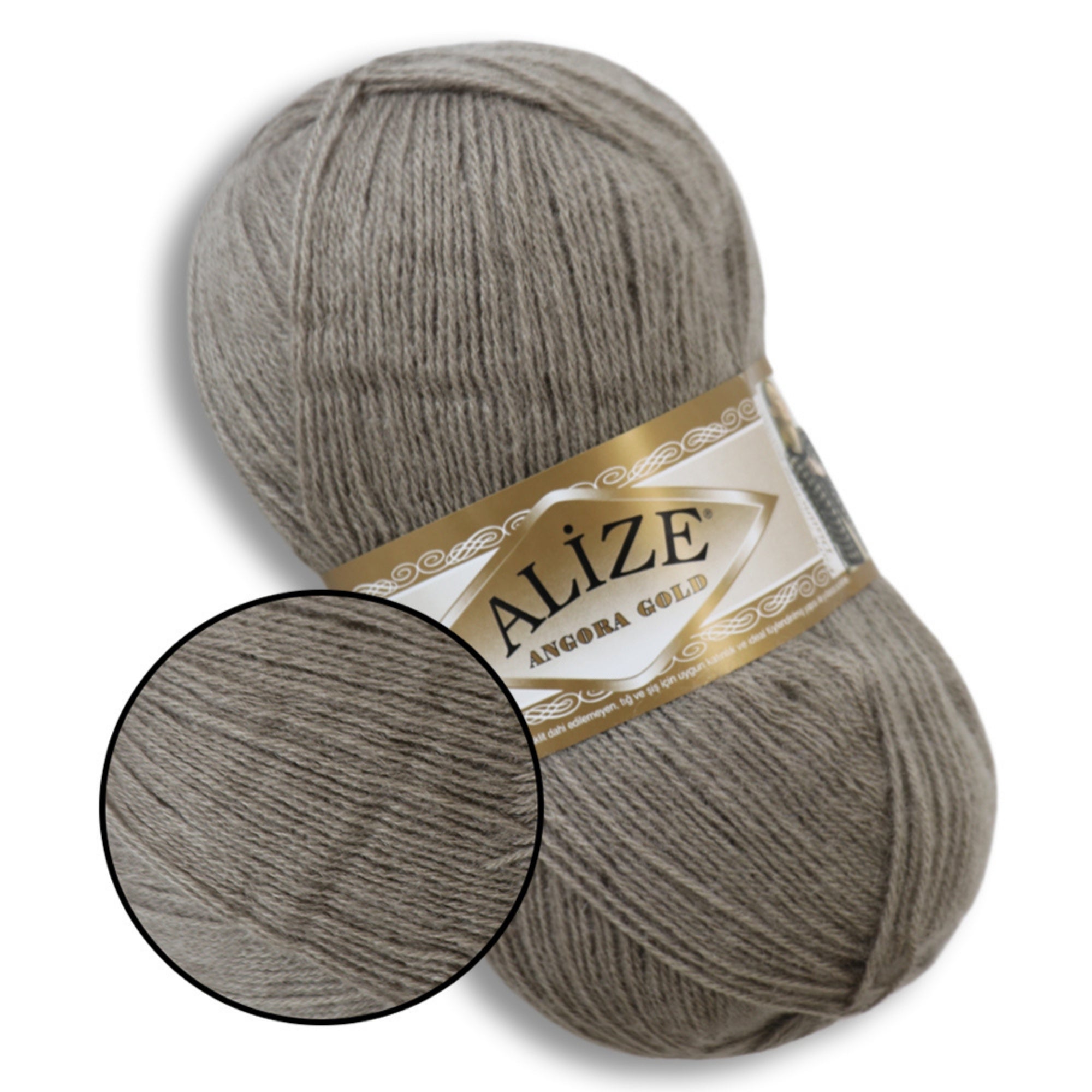Alize Angora Gold, 56 colors, 3.53 oz / 601 yds