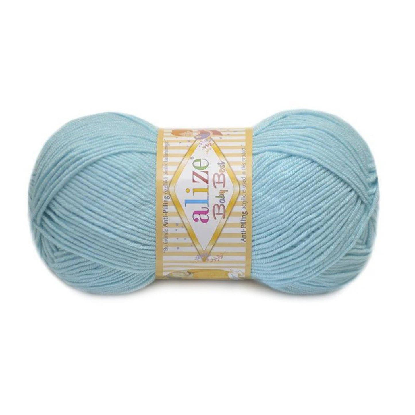 Alize Baby Best, 65 colors, 3.53 oz / 262 yds