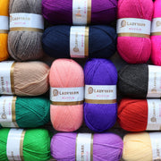 Lady Yarn Muffin, 36 colors, 3.5 oz / 525 yds