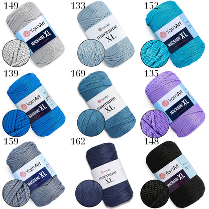 YarnArt Macrame XL, 30 colors, 8.82 oz / 142 yds