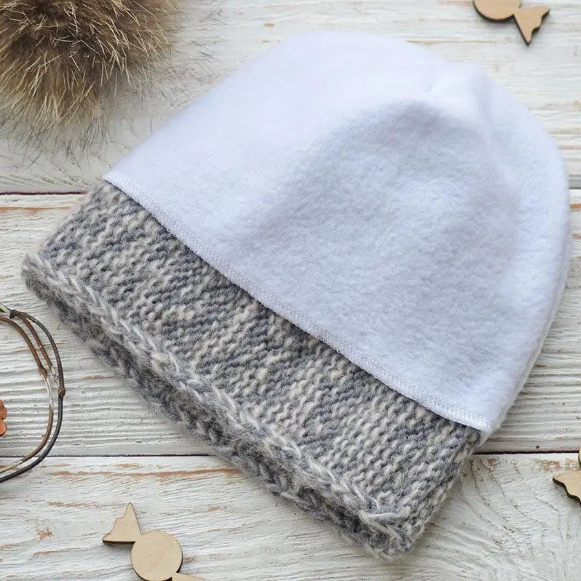 Fleece skull cap