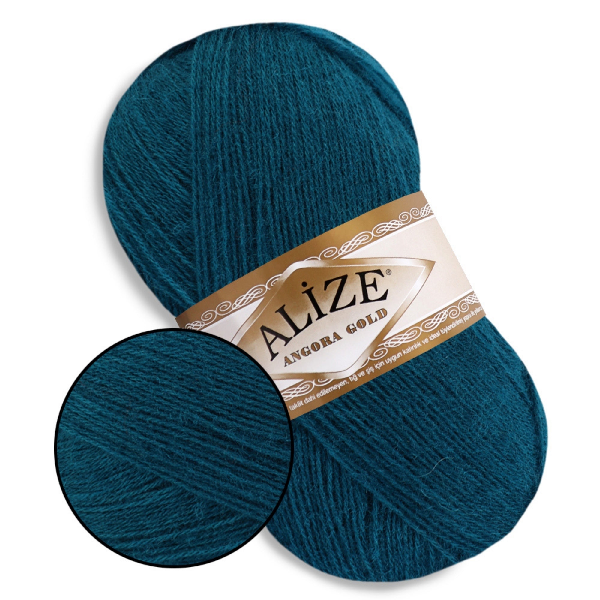 Alize Angora Gold, 56 colors, 3.53 oz / 601 yds
