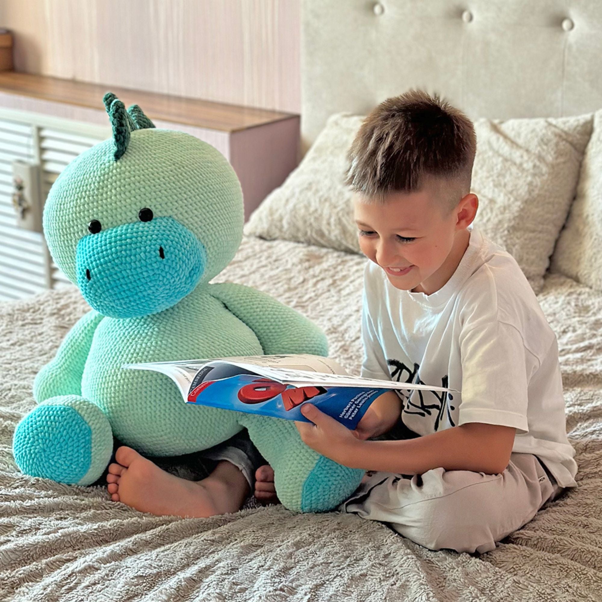 DINO BUDDY Crochet Pattern (skill level Intermediate)