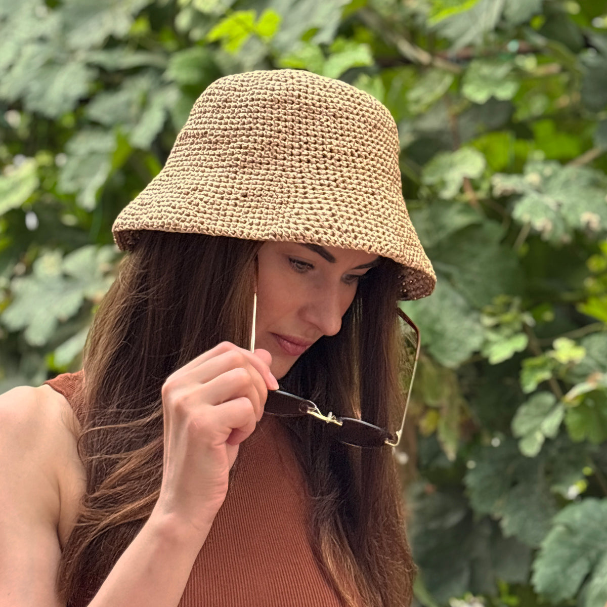 BUCKET HAT Crochet Pattern (skill level beginner)