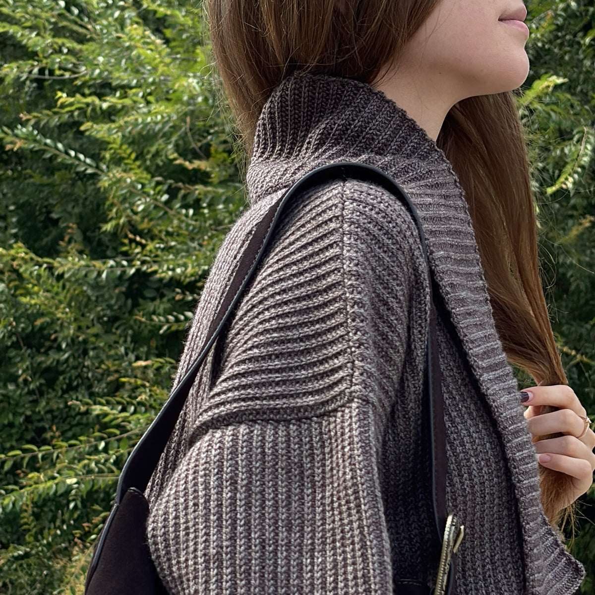SCARF SWEATER Crochet Pattern (skill level intermediate)