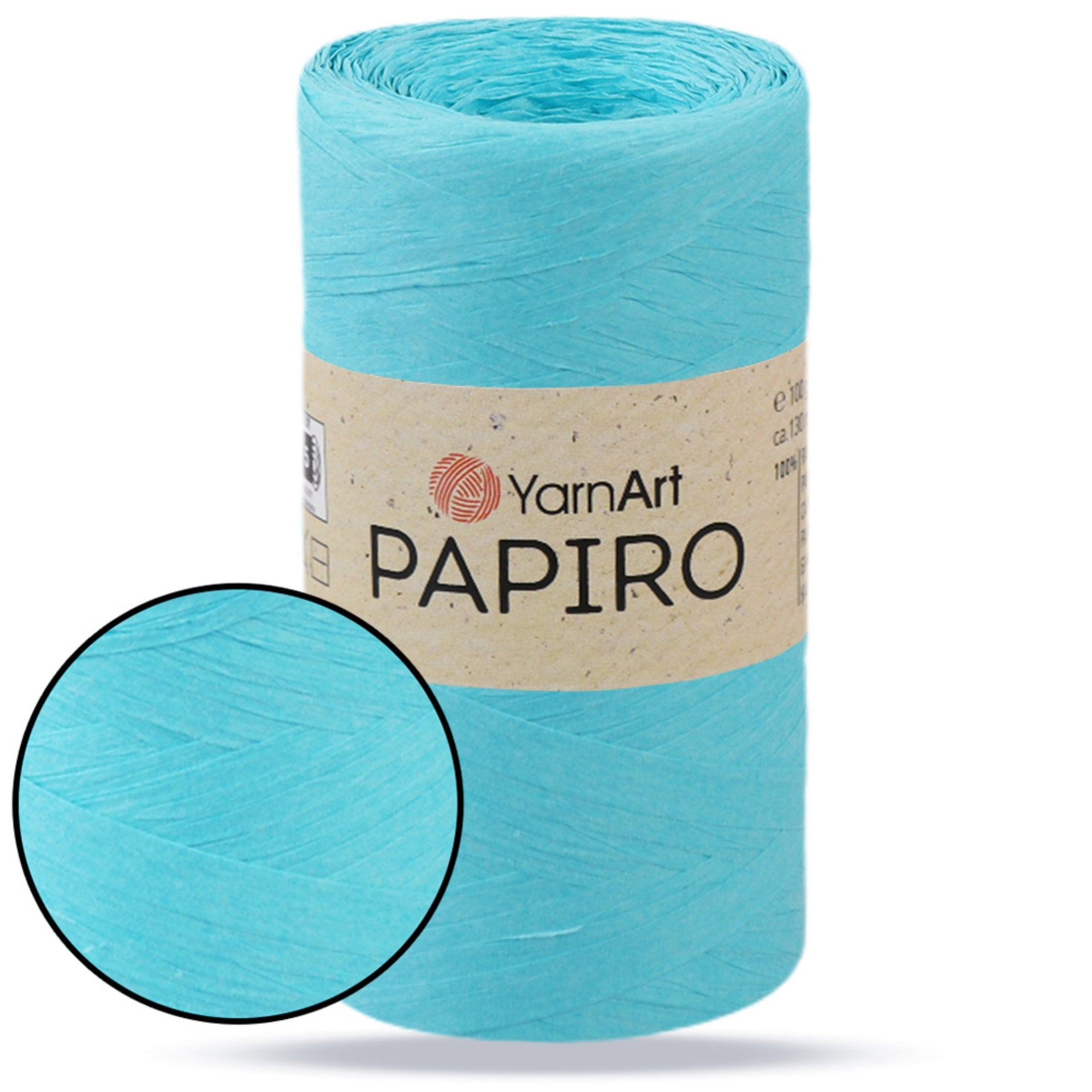 YarnArt Papiro, 22 colors, 3.5 oz / 142 yds