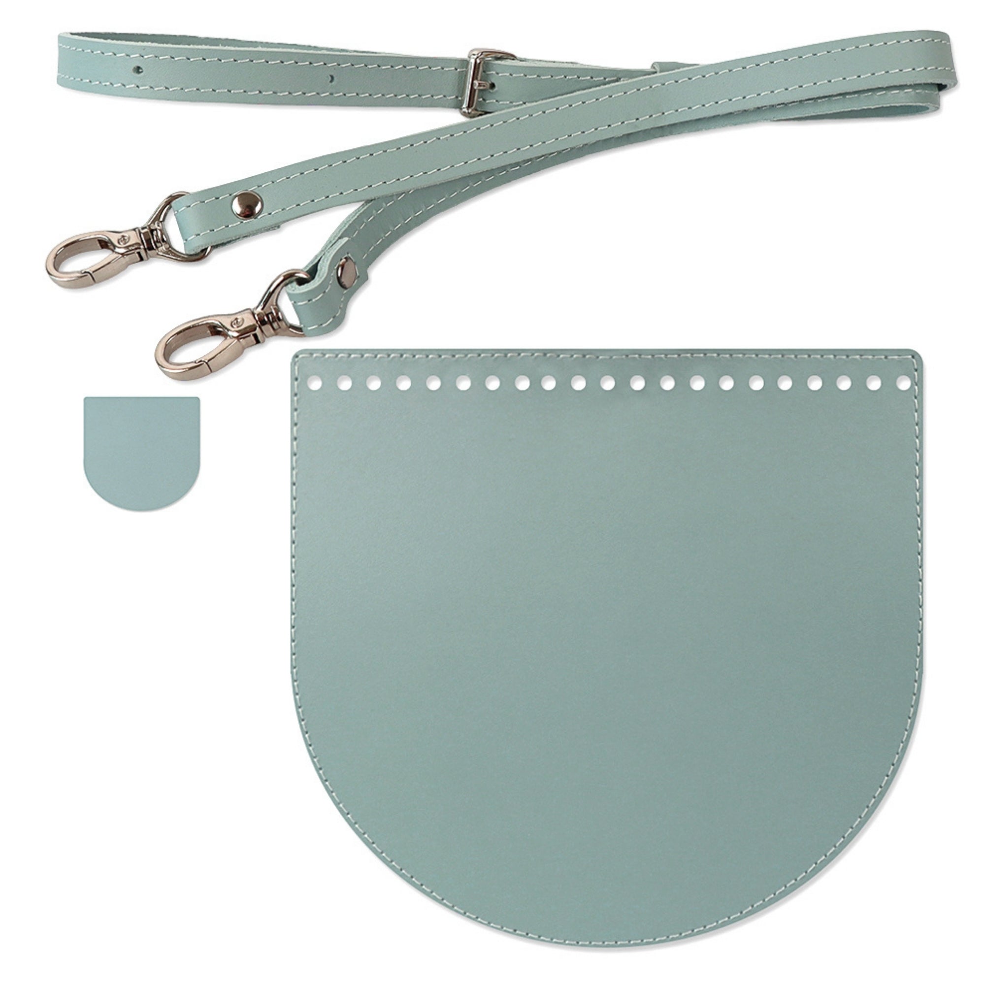 Oreo genuine leather bag set