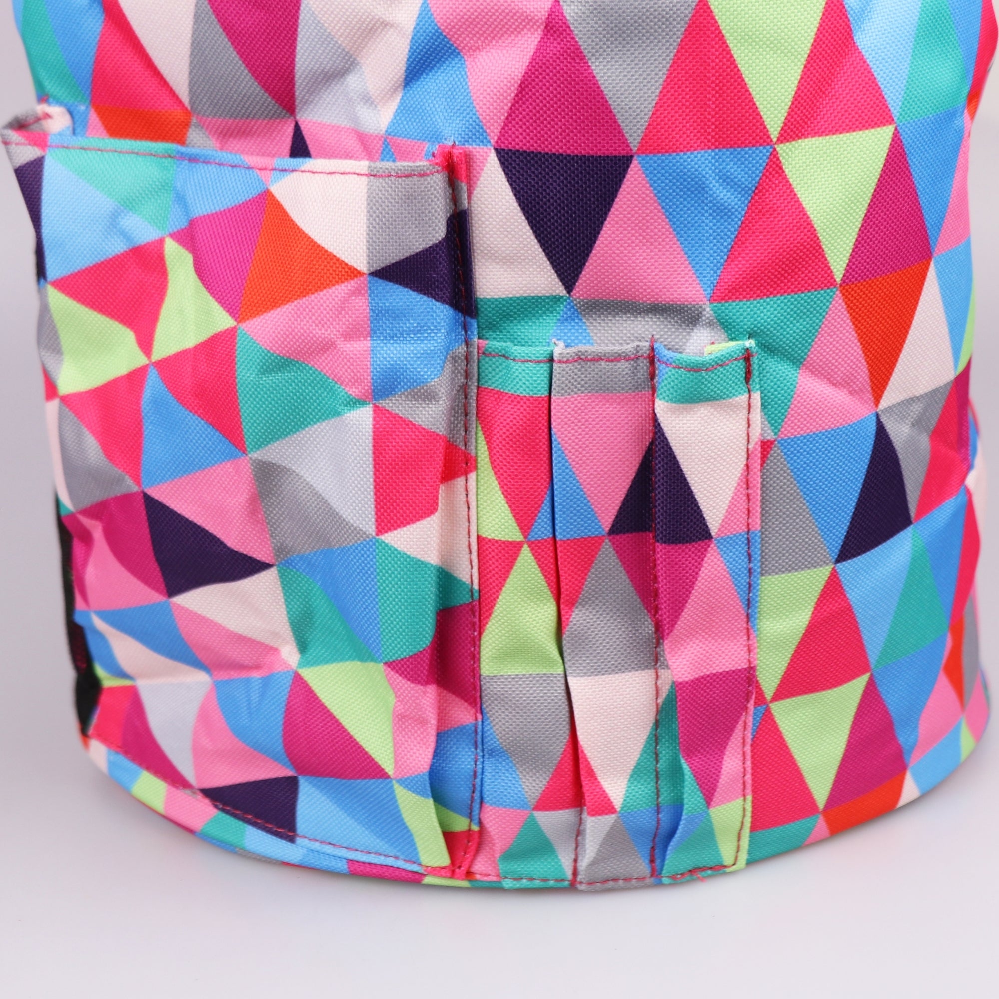 Organizer bag for knitting, Triangles, 28*28*33 cm