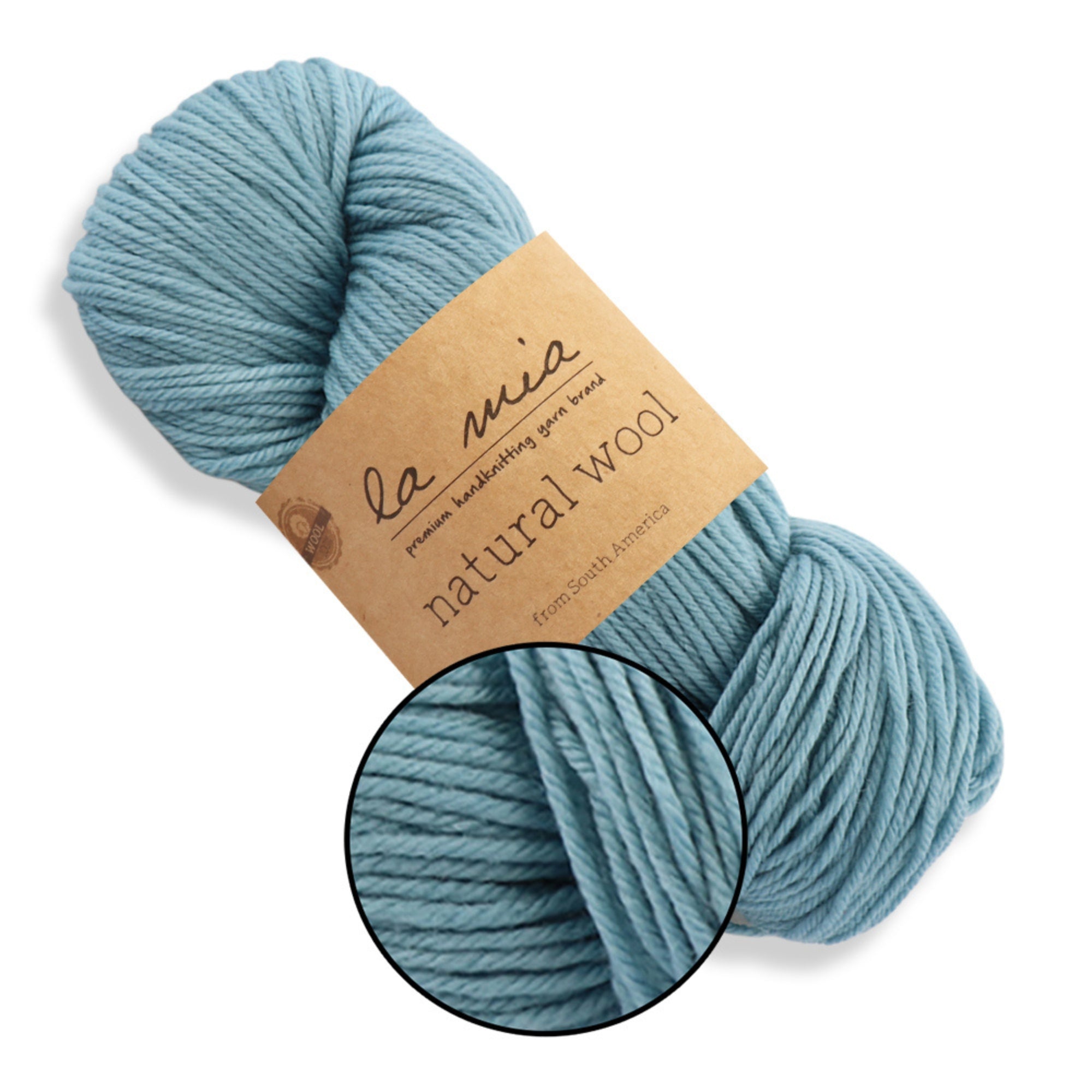 La Mia Natural Wool, 11 colors, 3.52 oz / 219 yds