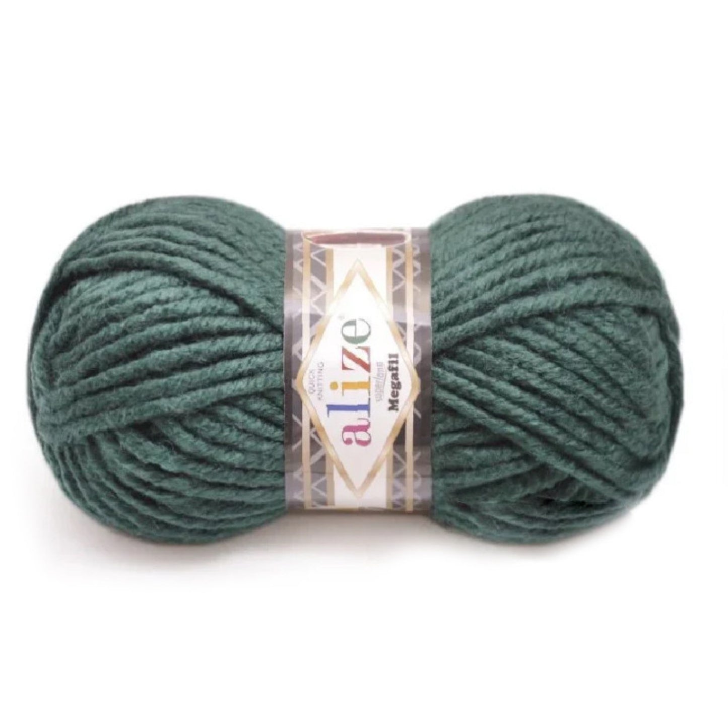 Alize Megafil Super Lana, 16 colors, 3.5 oz / 87 yds